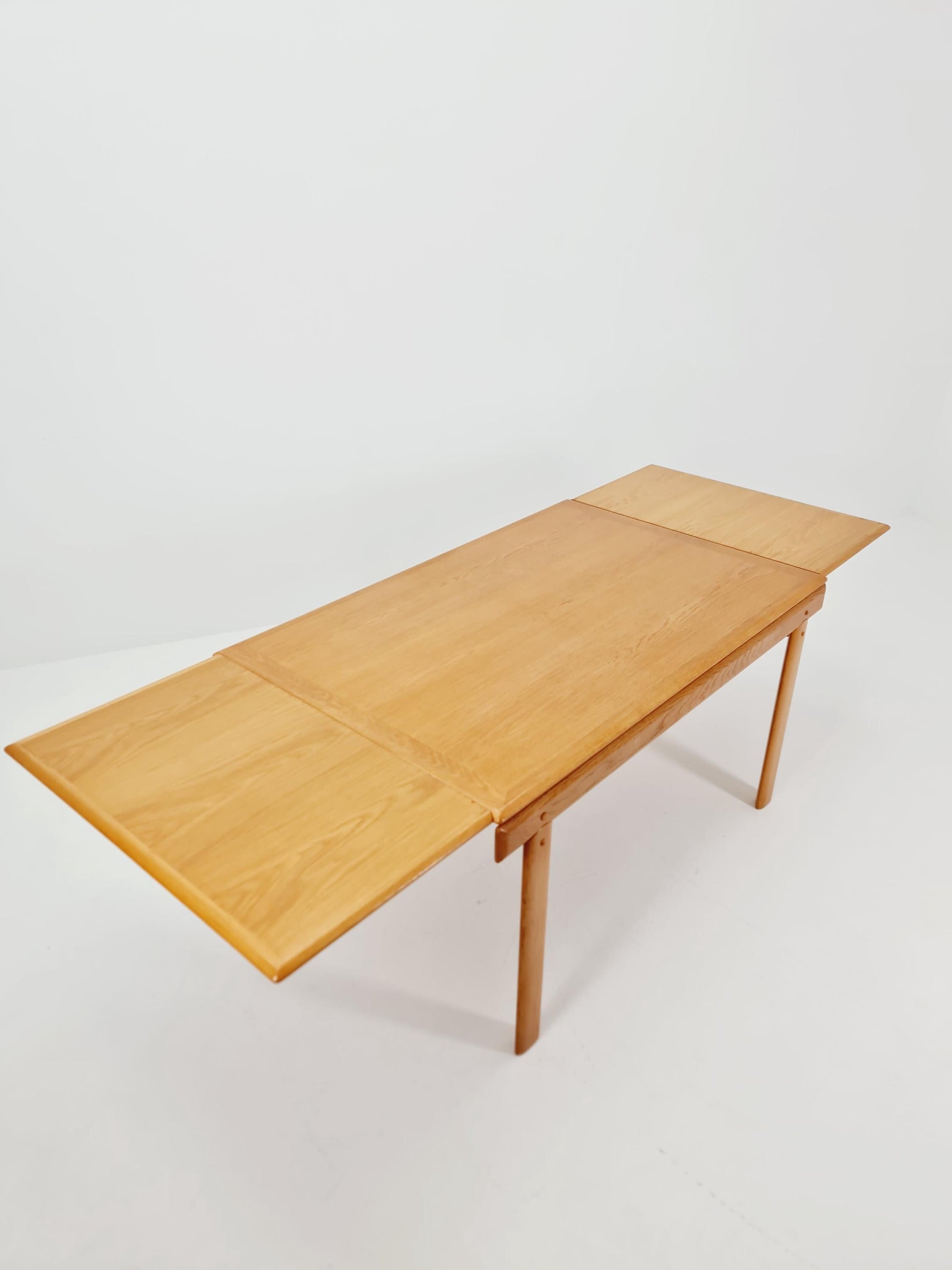 Mid century Dining Table By HW Klein for Bramin with Hidden leaf , 1960s
