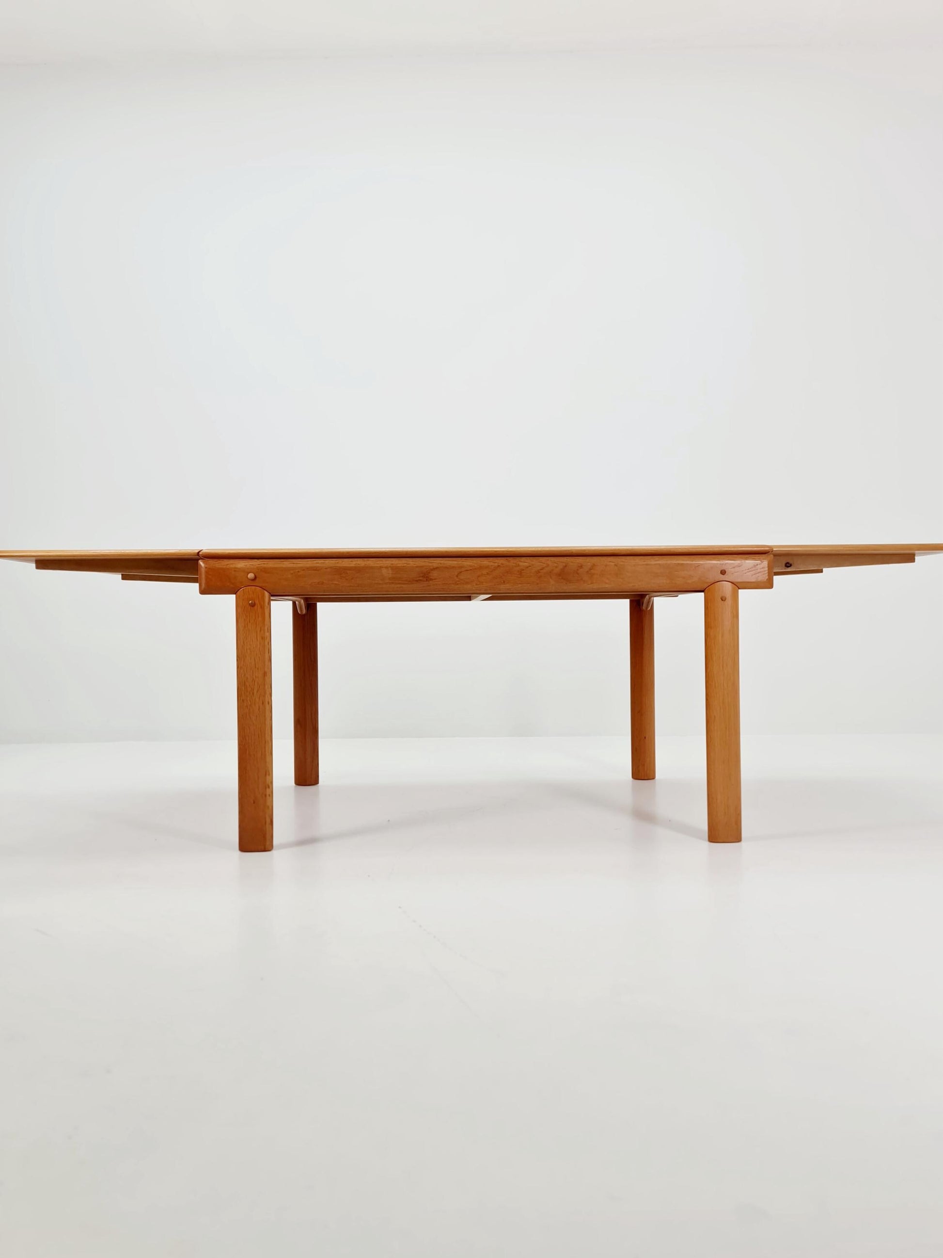 Mid century Dining Table By HW Klein for Bramin with Hidden leaf , 1960s