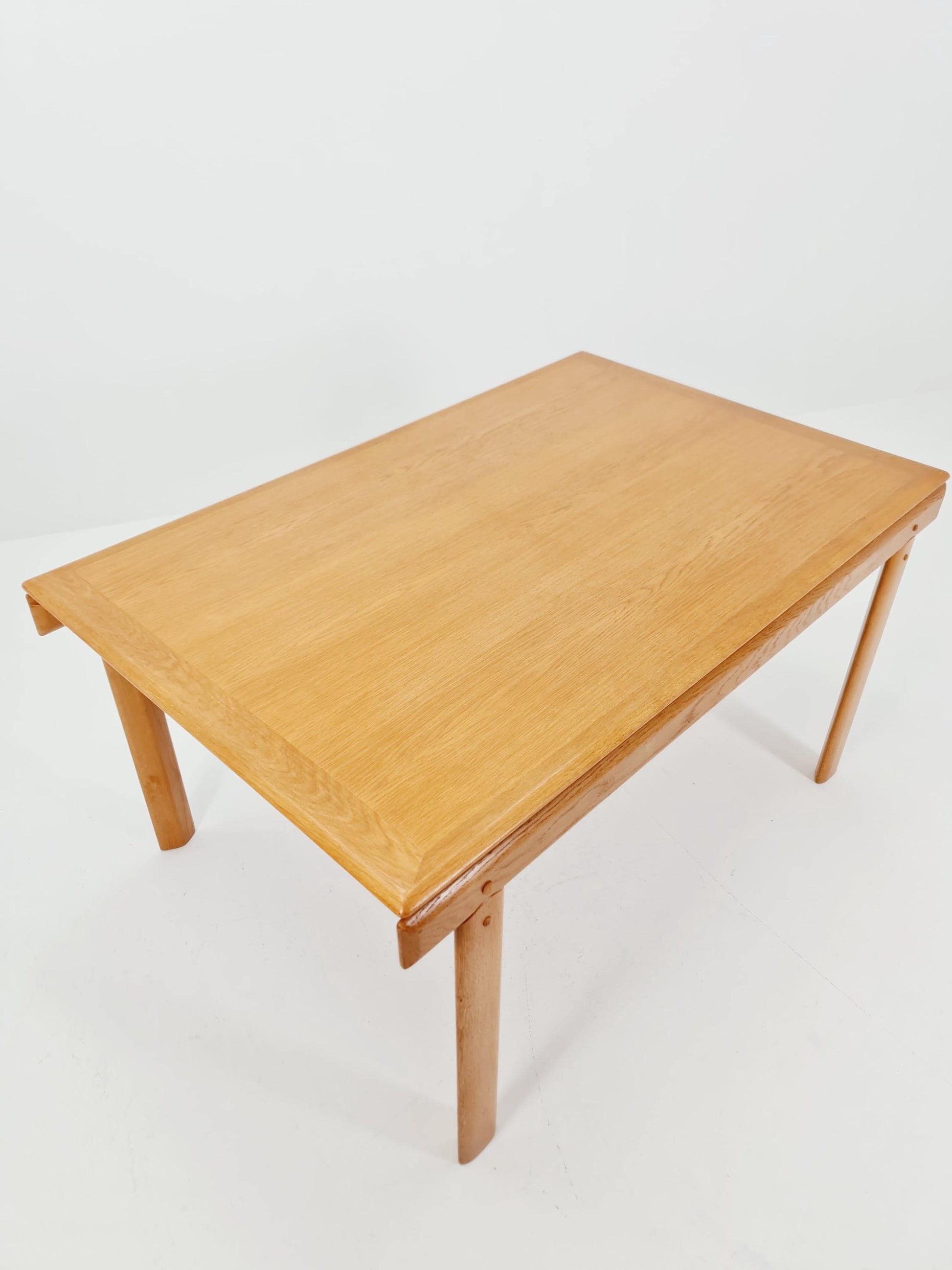 Mid century Dining Table By HW Klein for Bramin with Hidden leaf , 1960s