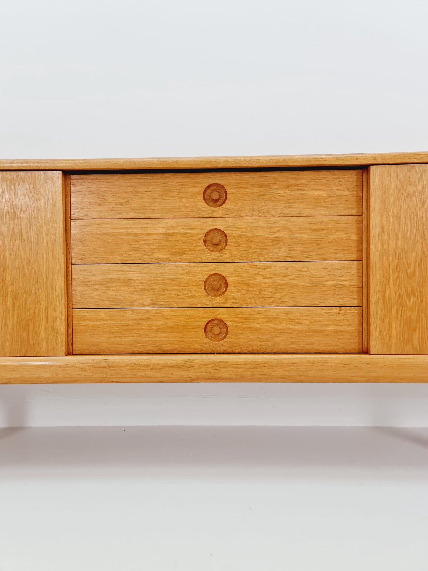 Danish Oak Sideboard by H.W Klein for Bramin, 1960s
