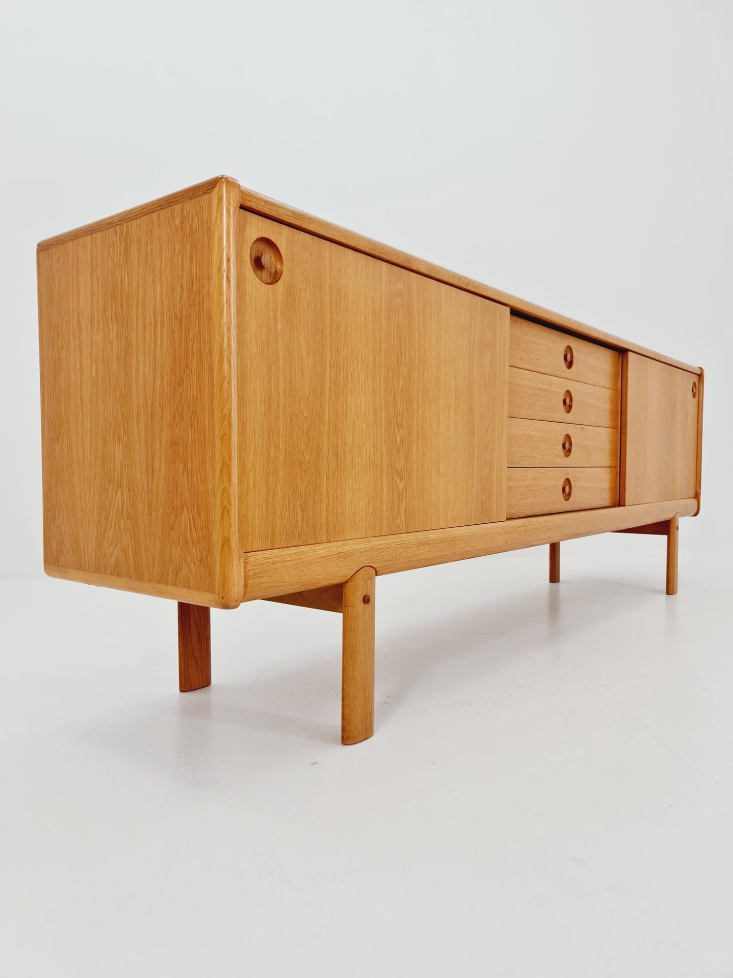 Danish Oak Sideboard by H.W Klein for Bramin, 1960s
