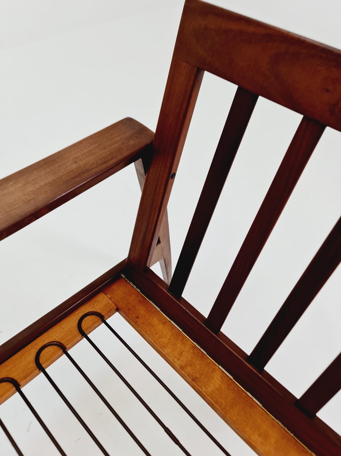 Mid century easy lounge chairs Denmark 1960s, Set of 2