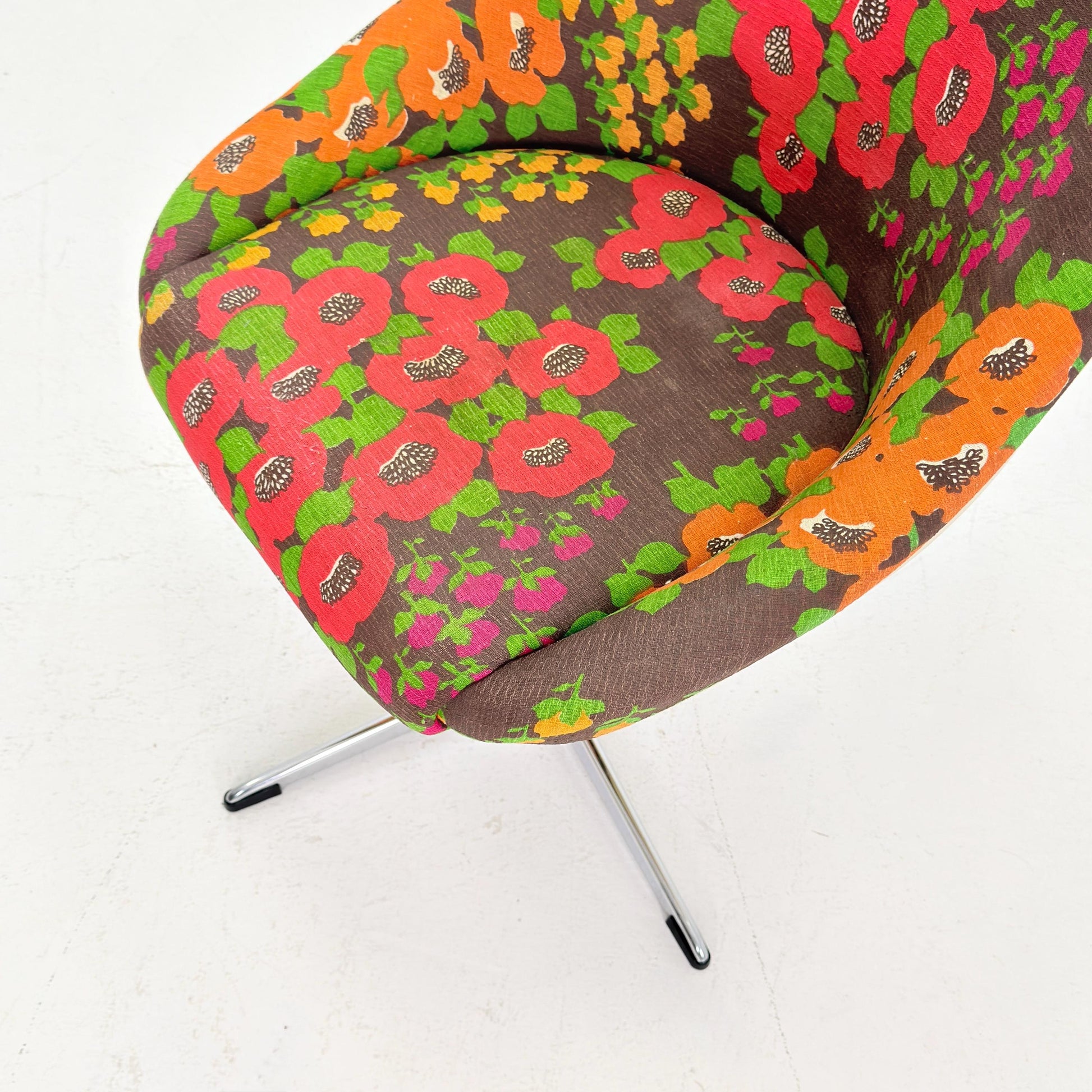 Mid Century Space Age Cocktail Lounge Chair – 1970s Germany