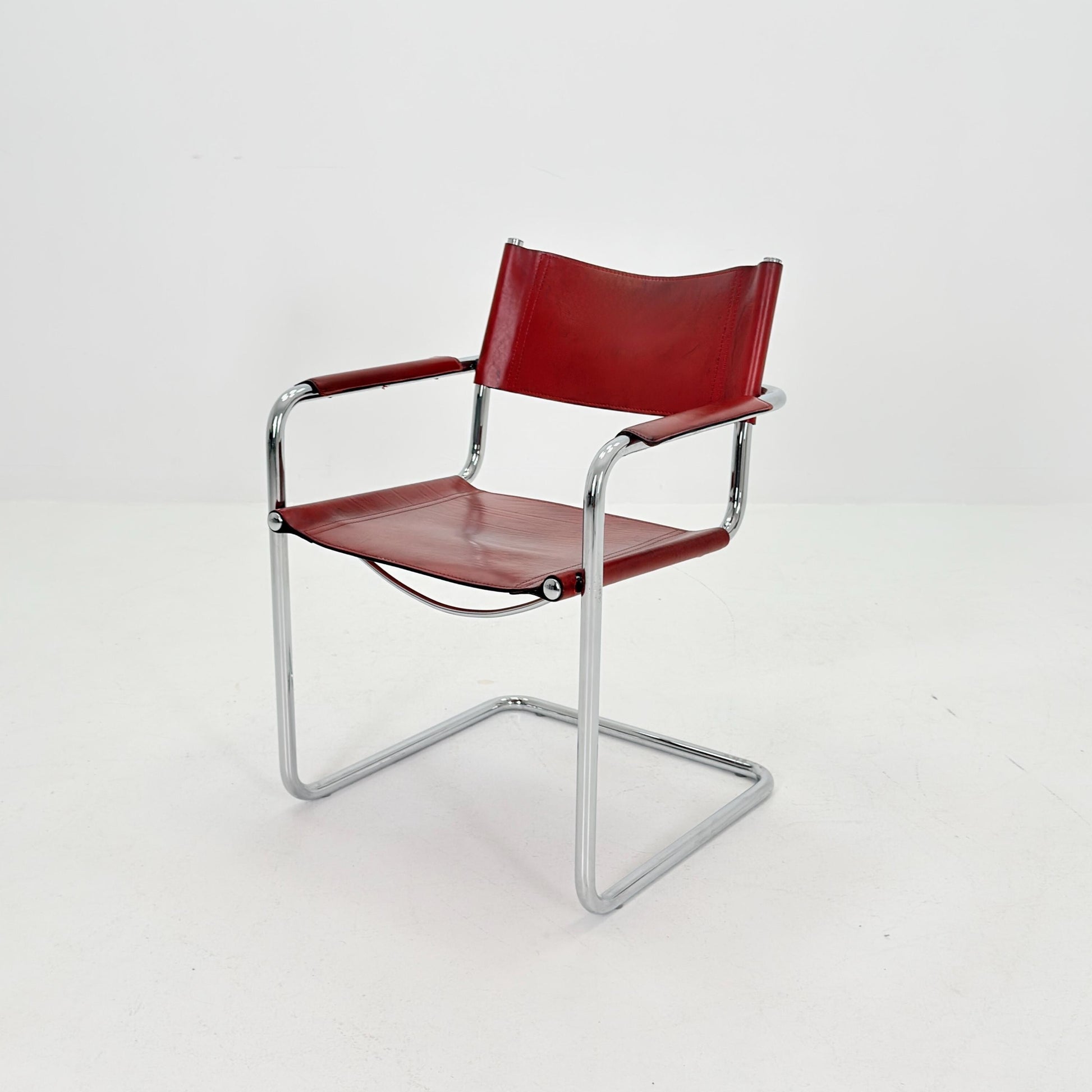 Model MG5 Centro Studi desk chair by Mart Stam & Marcel Breuer for Matteo Grassi, 1970s