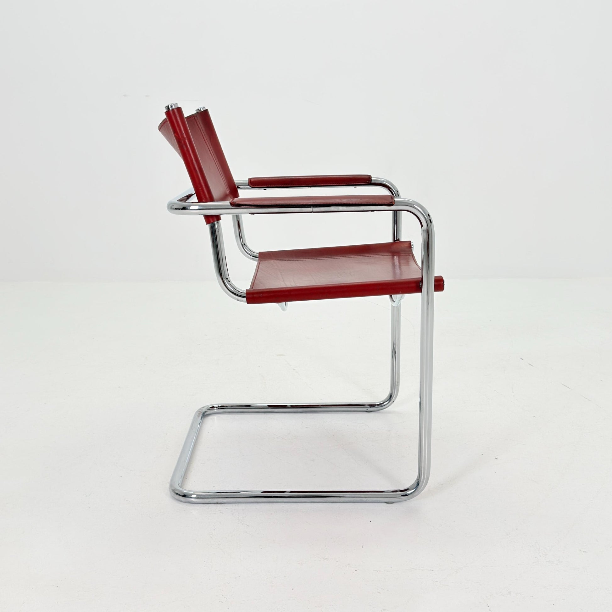 Model MG5 Centro Studi desk chair by Mart Stam & Marcel Breuer for Matteo Grassi, 1970s