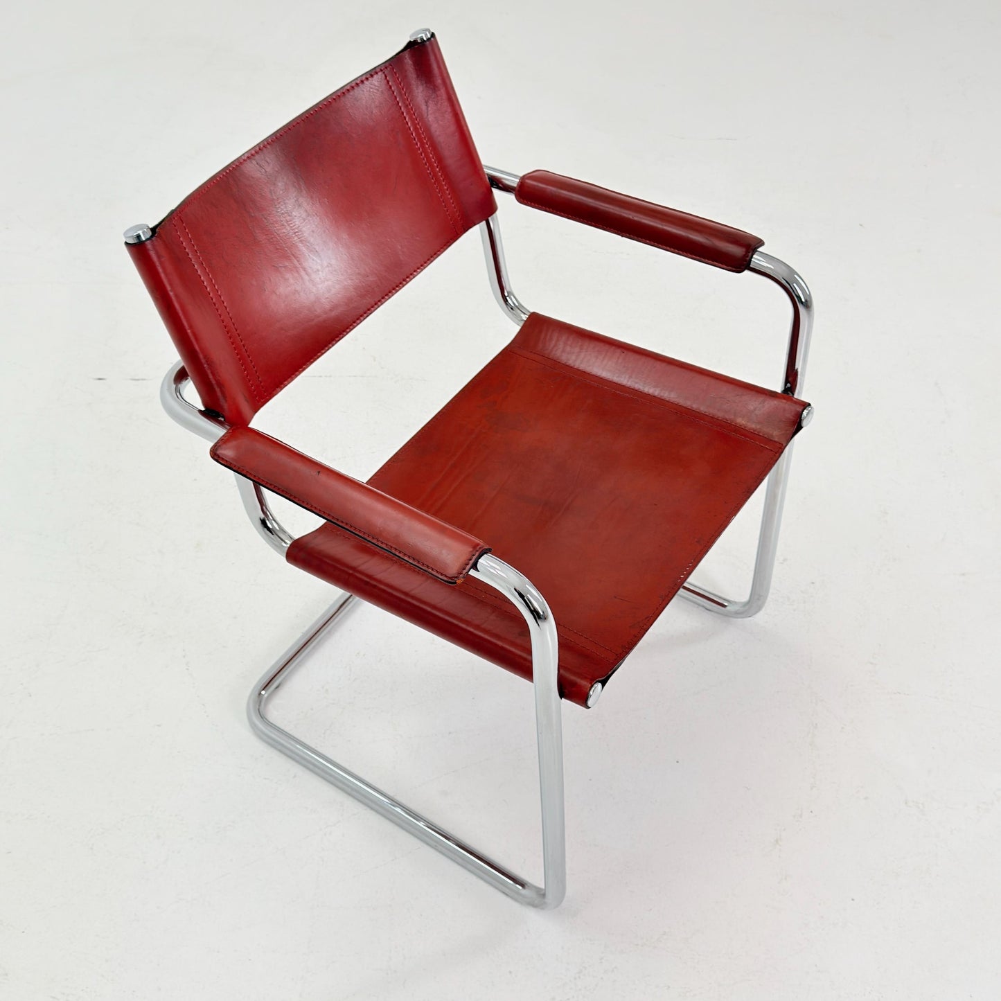 Model MG5 Centro Studi desk chair by Mart Stam & Marcel Breuer for Matteo Grassi, 1970s