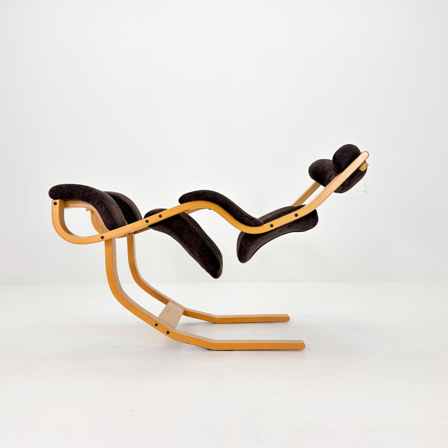 Mid-Century “Gravity” Rocking Lounge Chair by Peter Opsvik for Stokke, 1980s Norway
