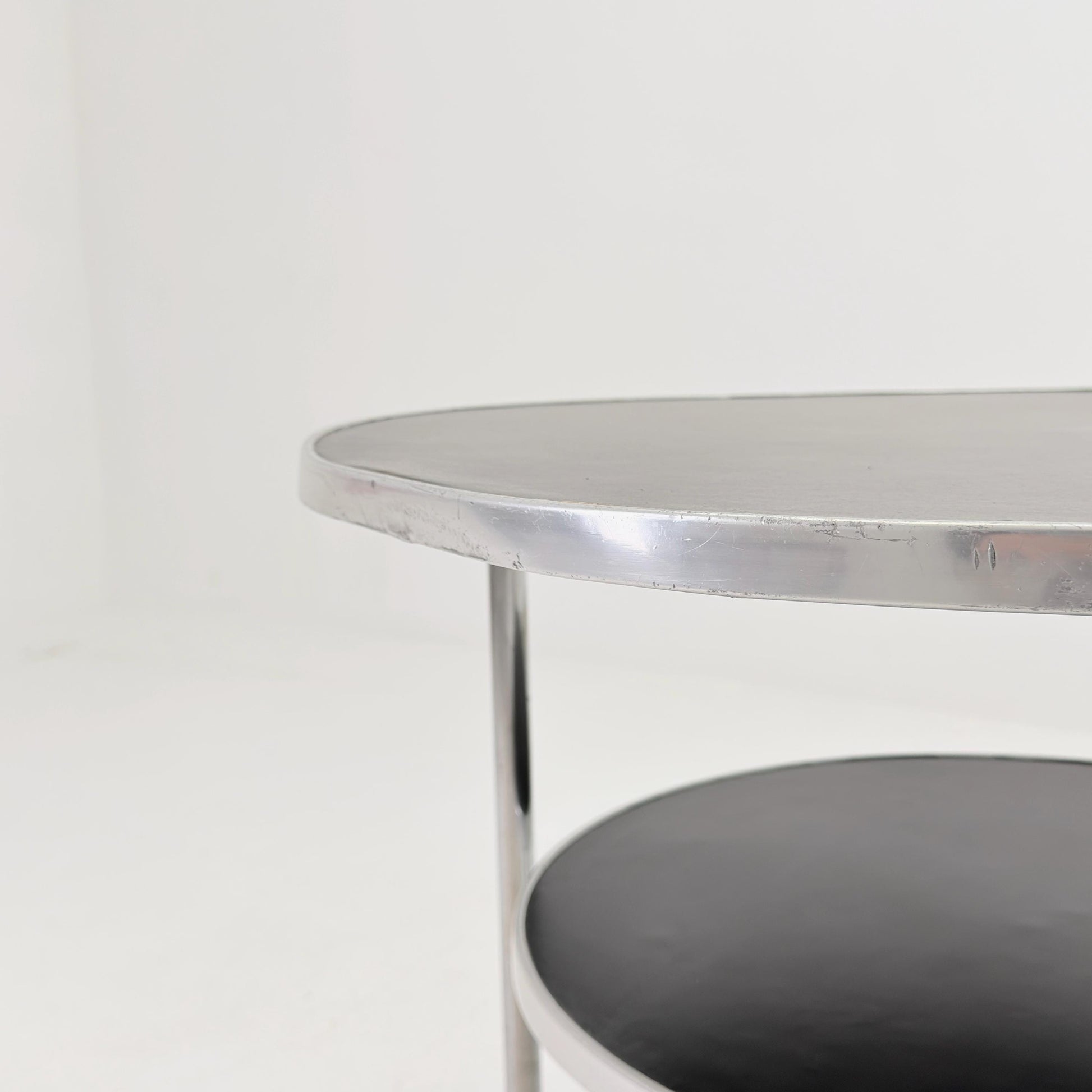 Mid century Bauhaus Tubular Steel Table from Mauser Werke Waldeck, 1950s Germany