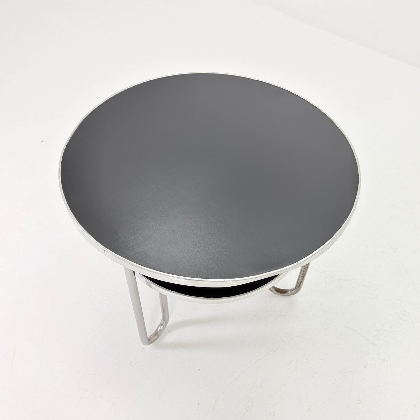 Mid century Bauhaus Tubular Steel Table from Mauser Werke Waldeck, 1950s Germany