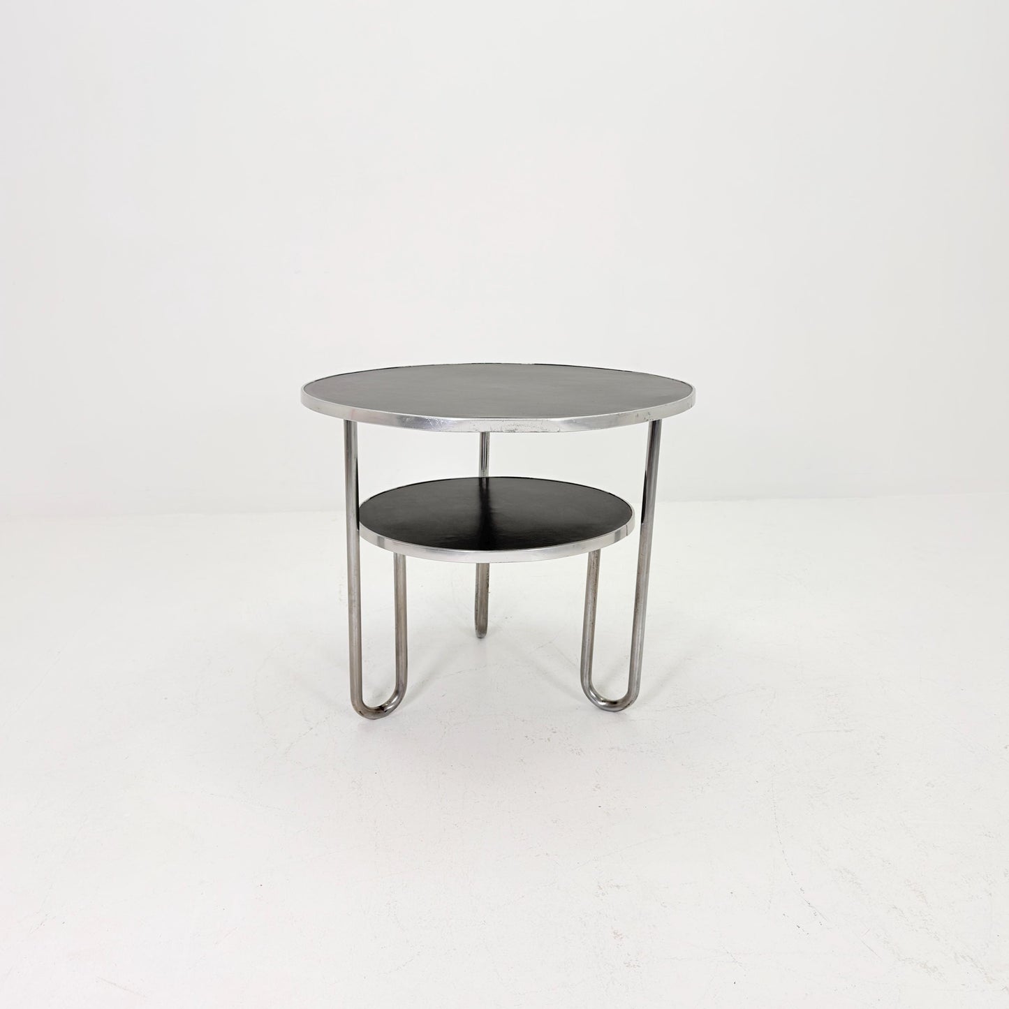 Mid century Bauhaus Tubular Steel Table from Mauser Werke Waldeck, 1950s Germany