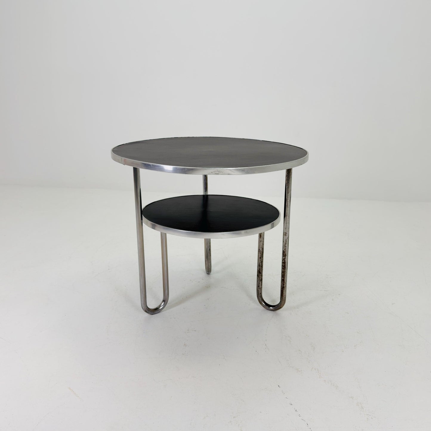 Mid century Bauhaus Tubular Steel Table from Mauser Werke Waldeck, 1950s Germany