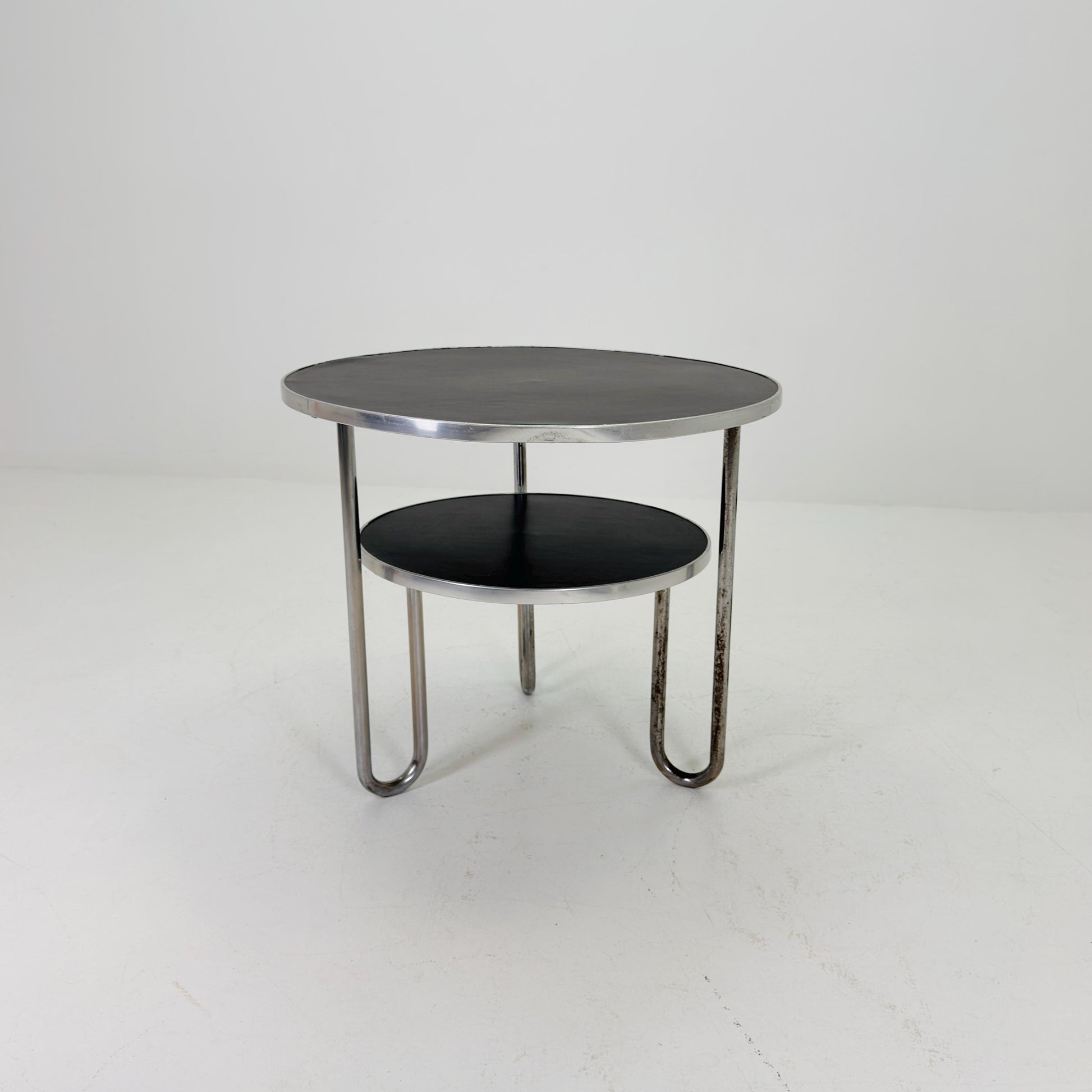 Mid century Bauhaus Tubular Steel Table from Mauser Werke Waldeck, 1950s Germany