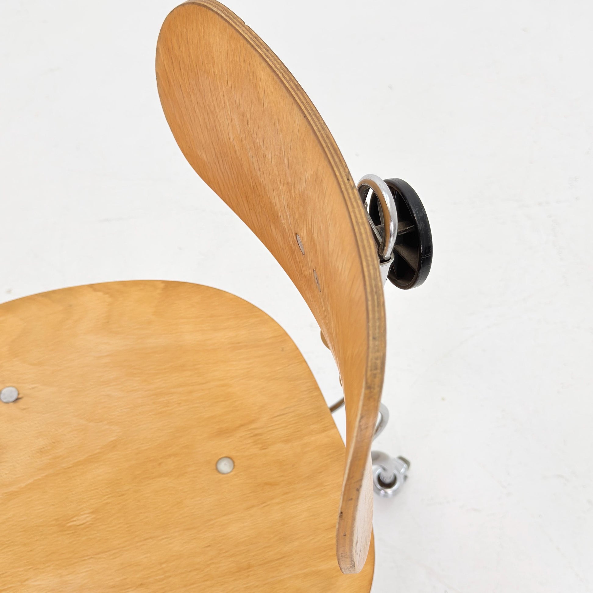 Mid century Swivel Bauhaus chair model by Egon Eiermann for Wilde & Spieth 1950s Germany