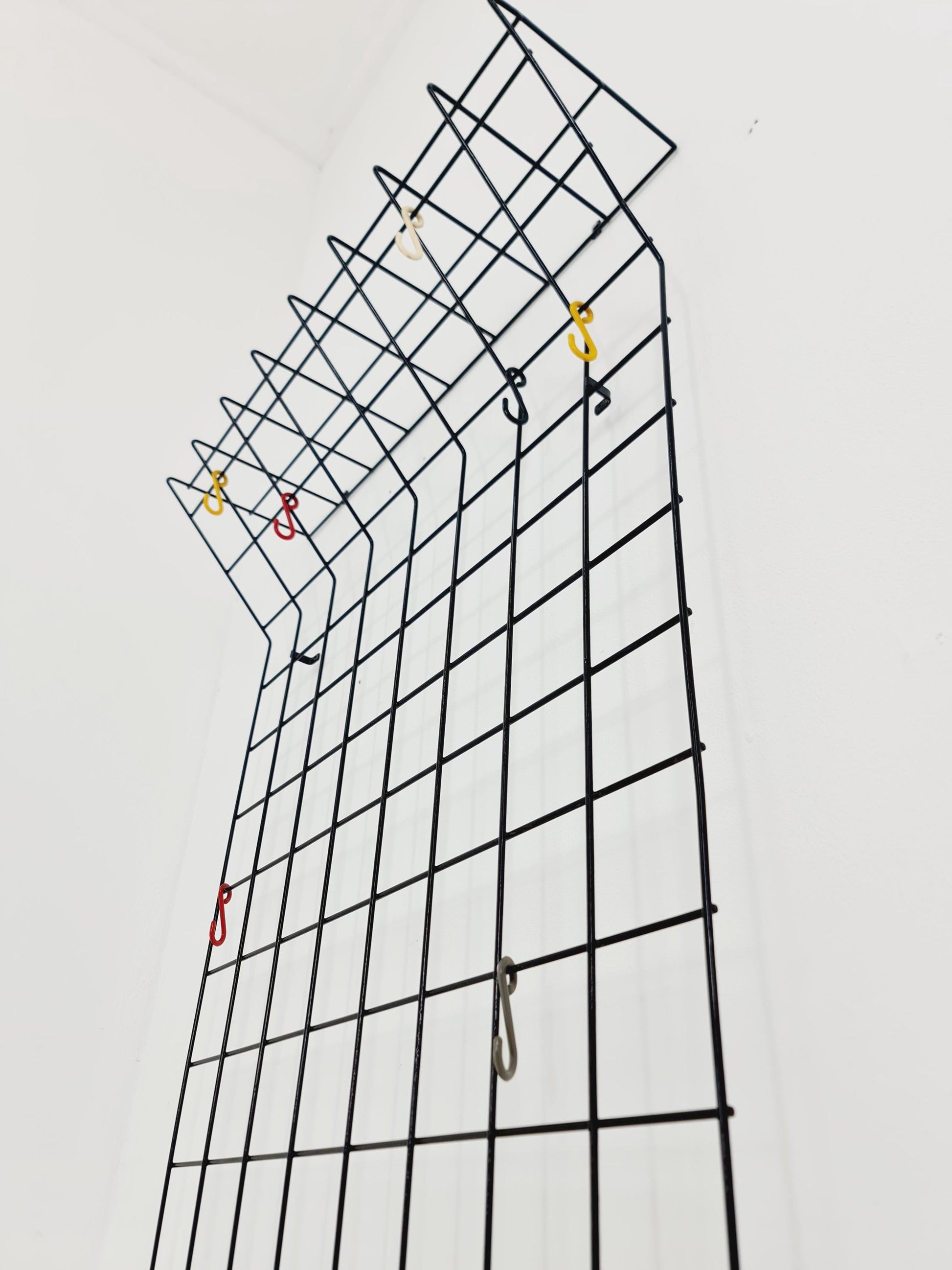 Cloth hanger Wardrobe by Nisse Strinning string design 60s, black