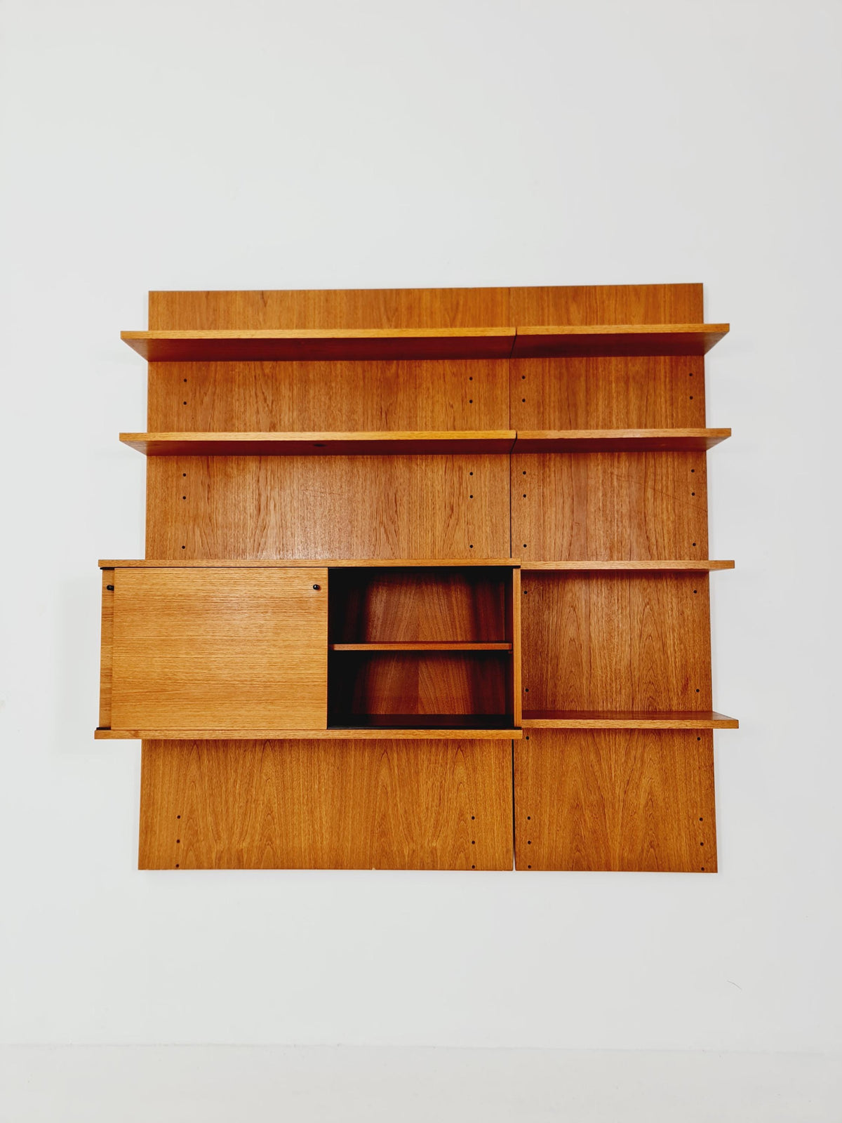 Rare German shelf-system by Günter Renkel for Rego Twen in Teak 1950s