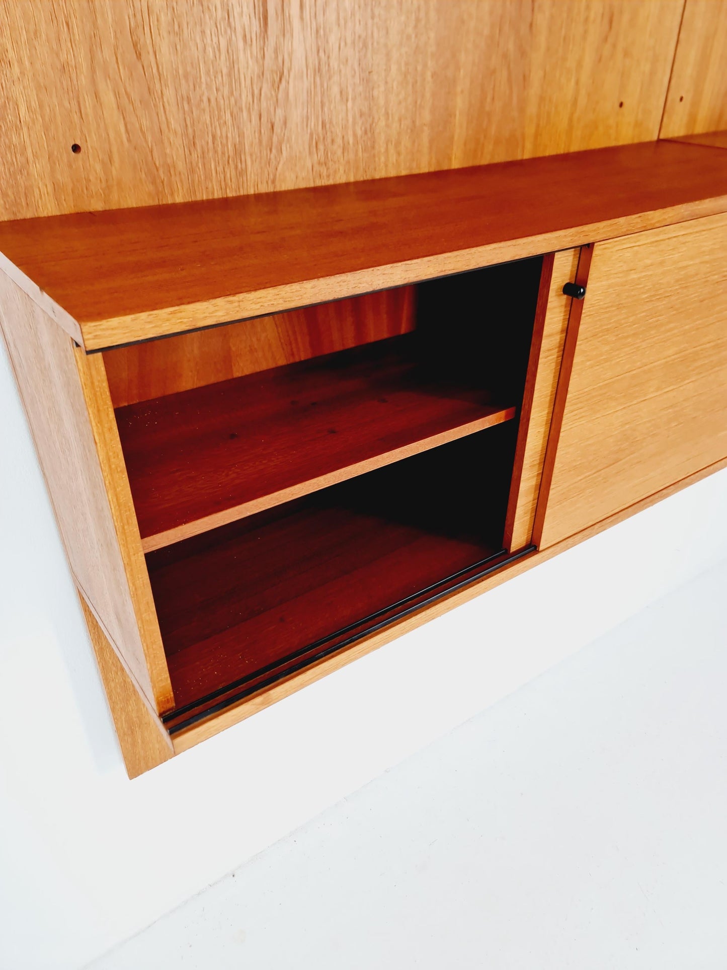 Rare German shelf-system by Günter Renkel for Rego Twen in Teak 1950s