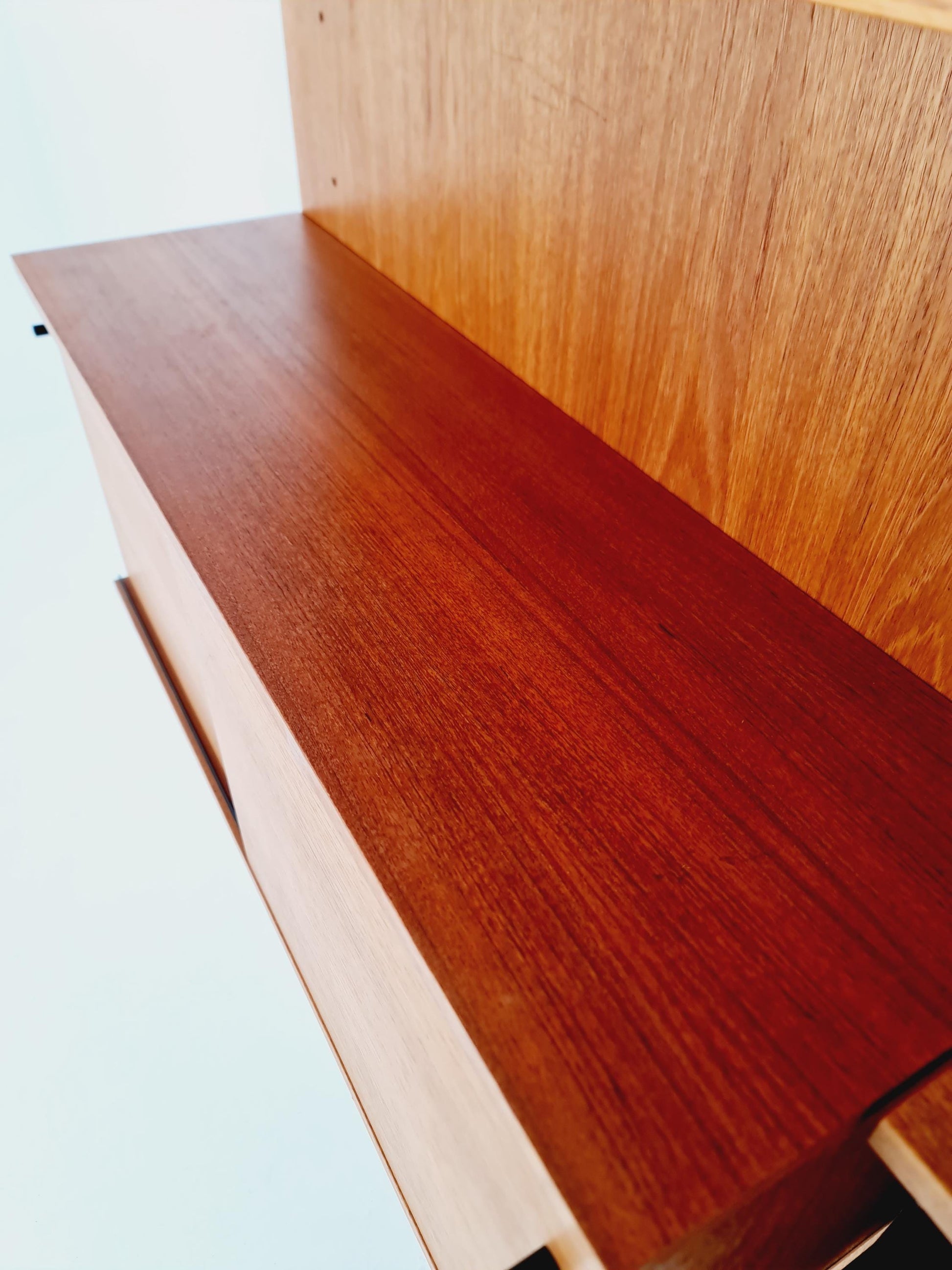Rare German shelf-system by Günter Renkel for Rego Twen in Teak 1950s