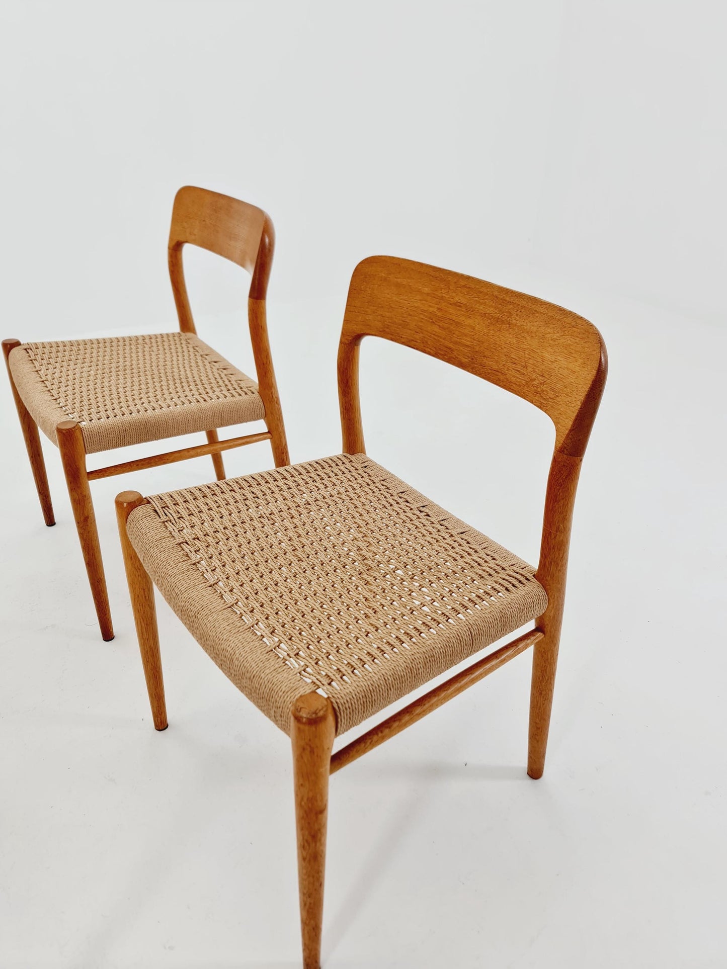 MidCentury Danish Oak Dining Chairs Niels O.Moller, 1960s,Set of 4