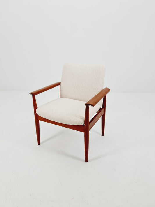 Danish Rare Teak Armchair By Finn Juhl For France & son Model 209 Diplomat, 1960s