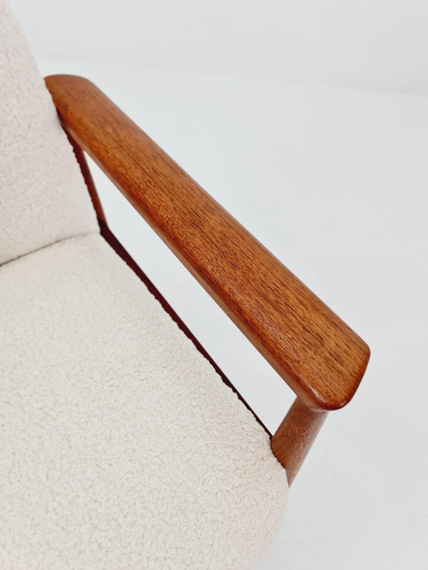 Danish Rare Teak Armchair By Finn Juhl For France & son Model 209 Diplomat, 1960s