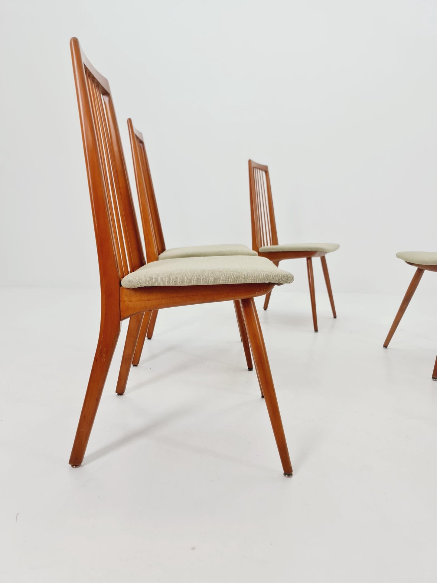 Mid century German Dining Chair by Lübke, 1960s, set of 5