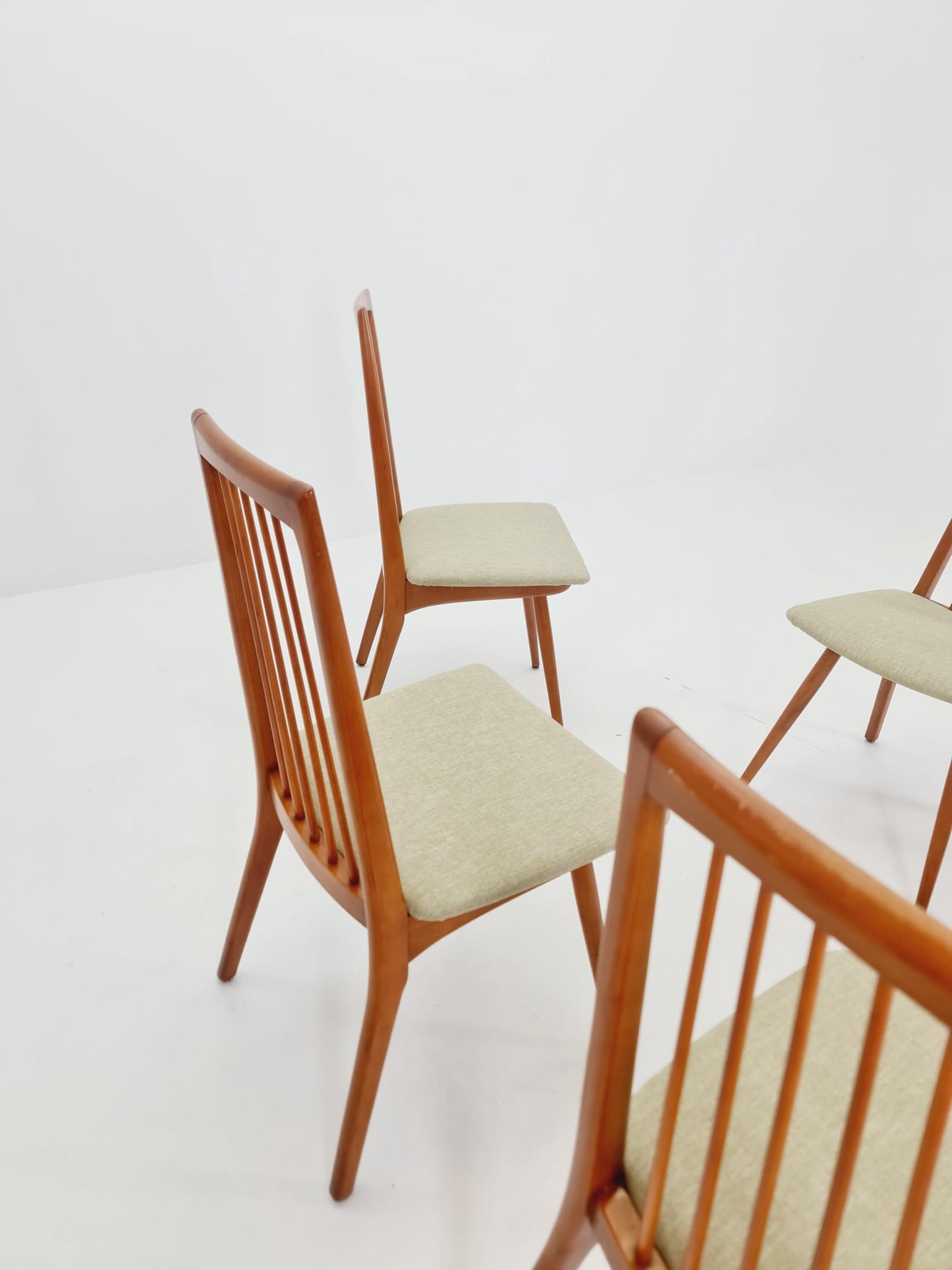 Mid century German Dining Chair by Lübke, 1960s, set of 5