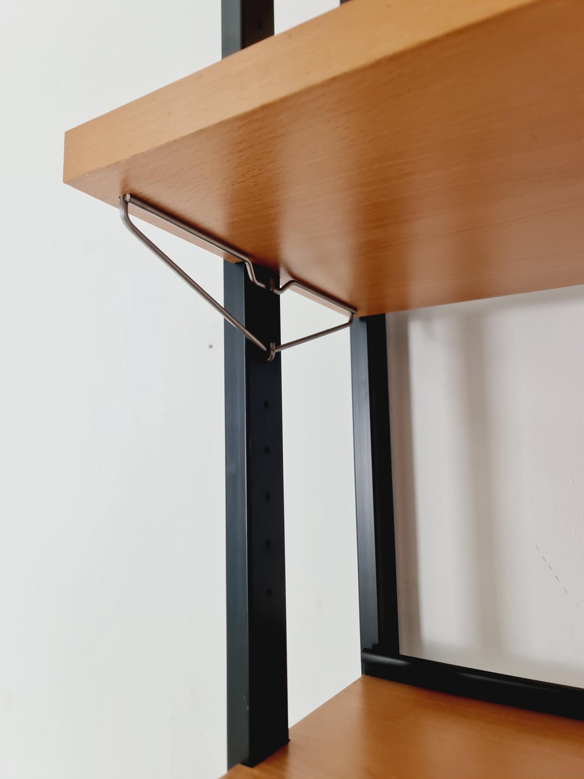 Vintage String shelf system formica & metal Olof Pira Sweden, 1990s