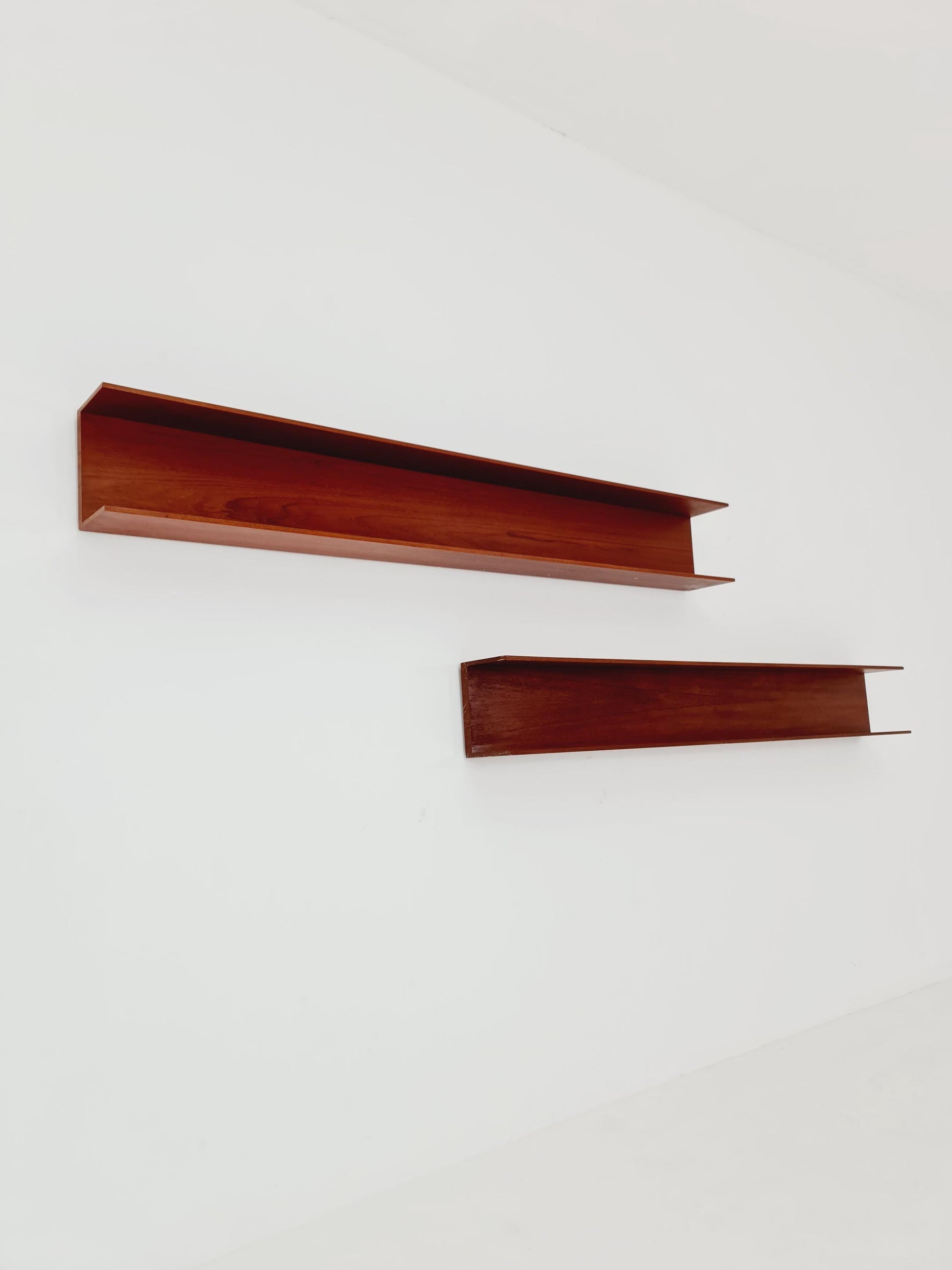 Long German Wilheilm Renz for Walter Renz hanging shelf, 1960s