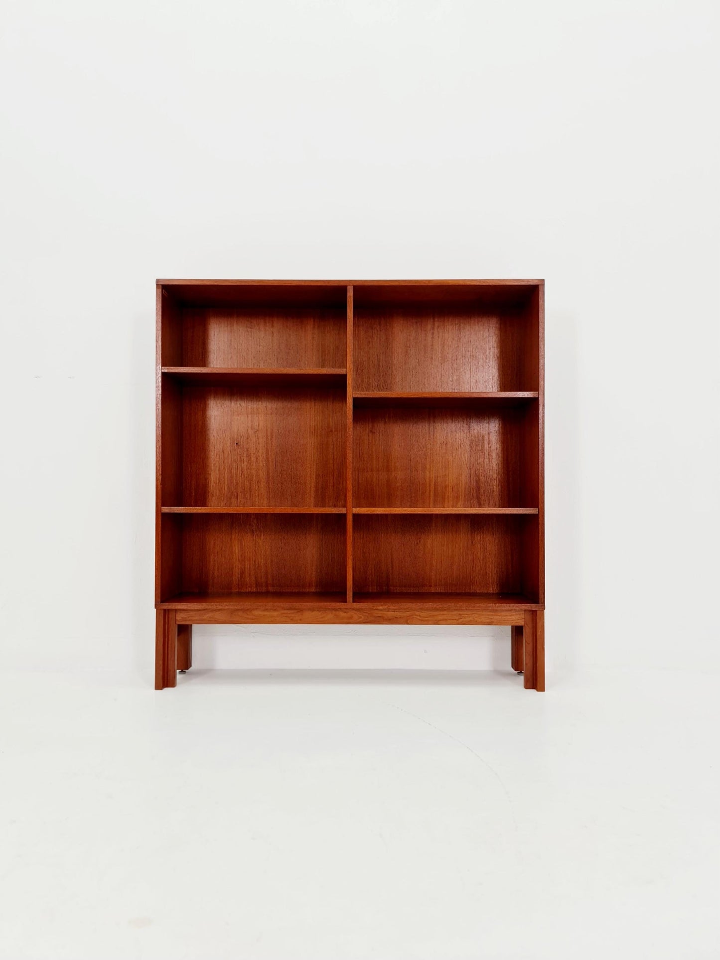Vintage teak danish book case By Bräntorps Fiesta library , 1960s