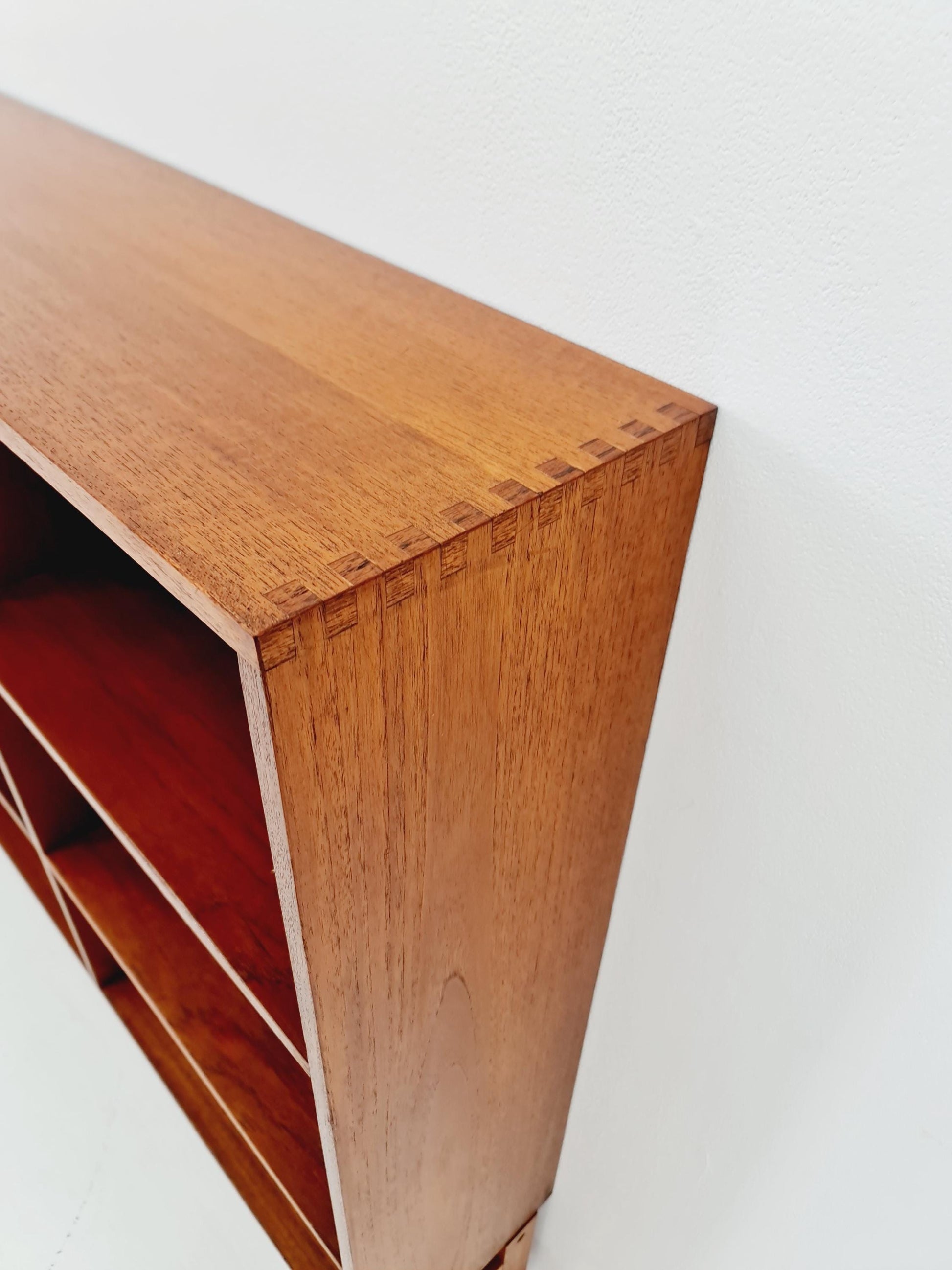 Vintage teak danish book case By Bräntorps Fiesta library , 1960s