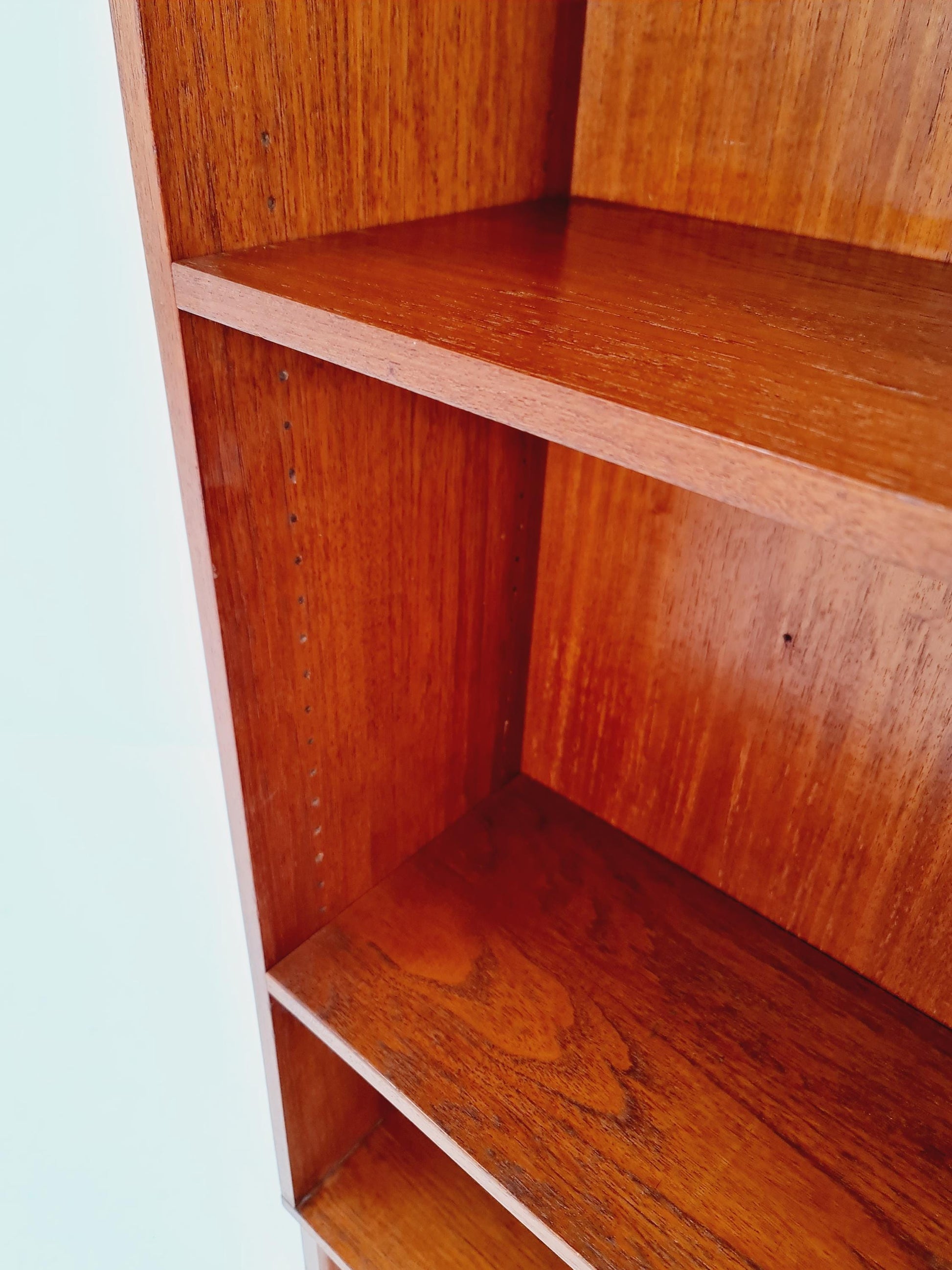 Vintage teak danish book case By Bräntorps Fiesta library , 1960s