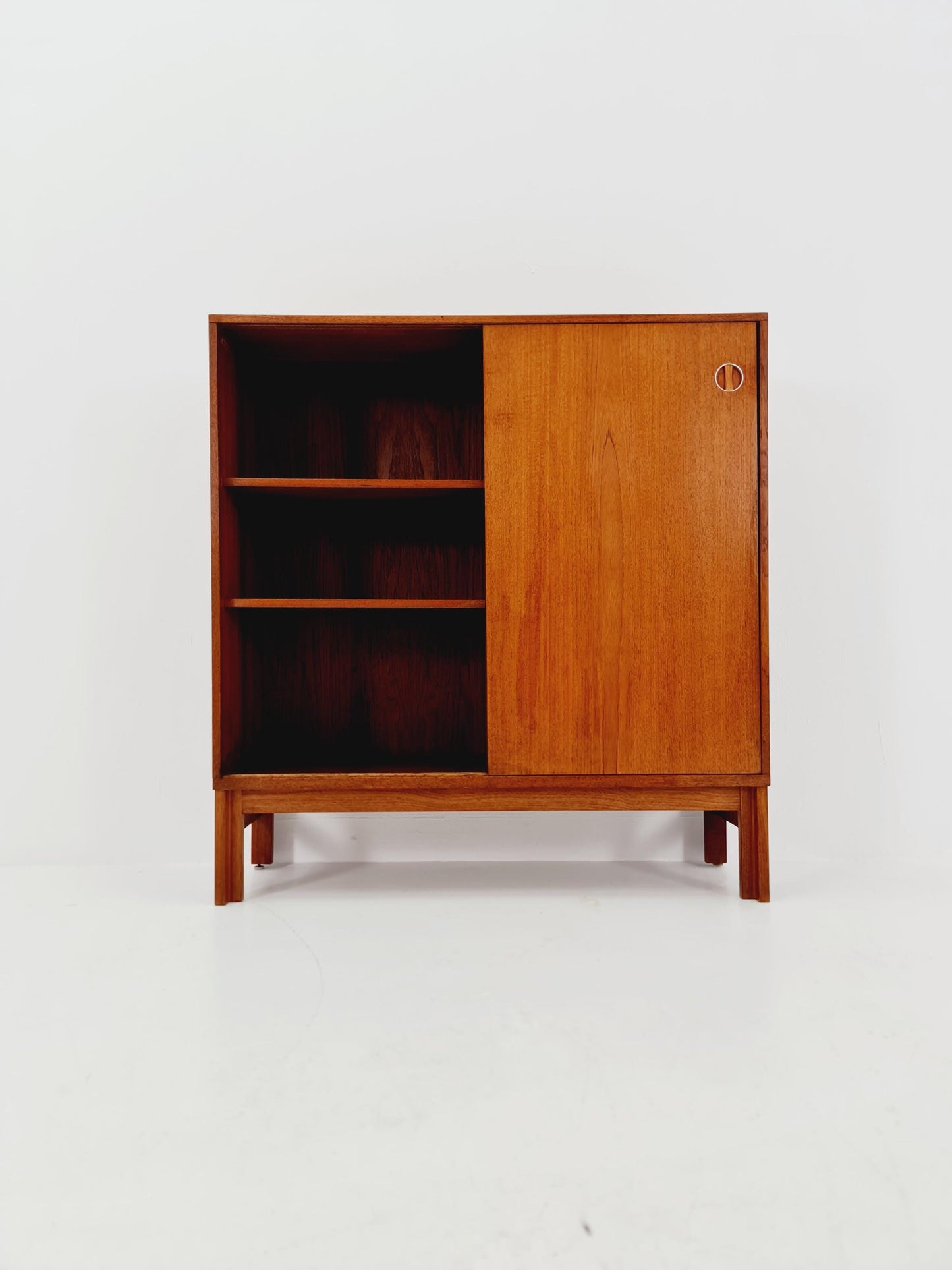 Vintage teak danish Highboard /chest of drawers By Bräntorps Fiesta library , 1960s