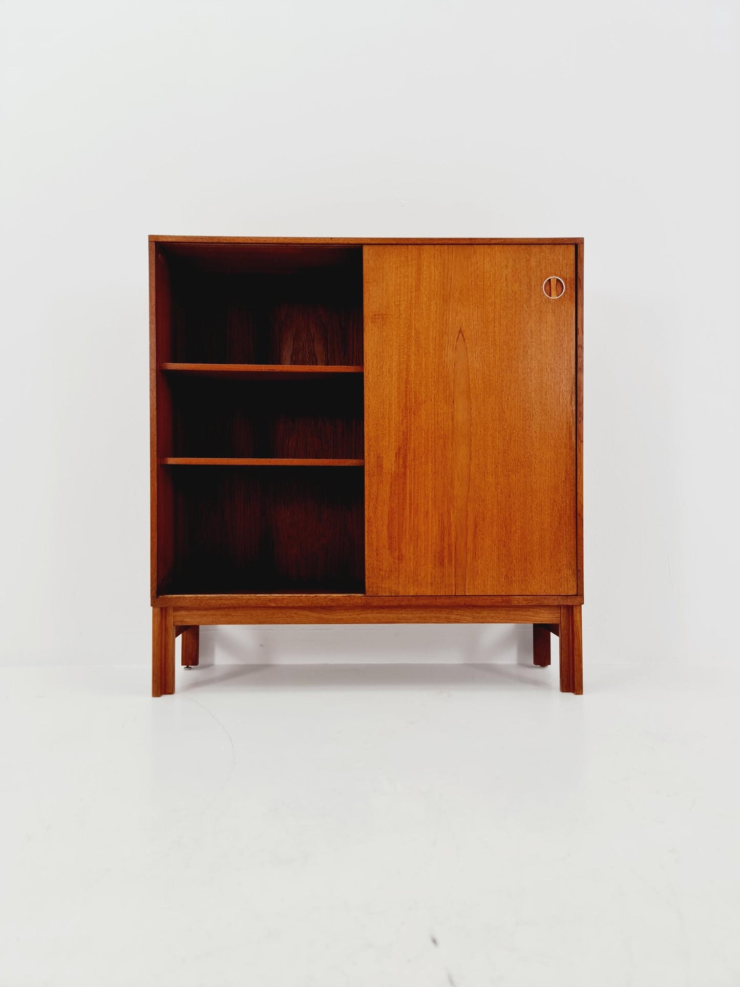 Vintage teak danish Highboard /chest of drawers By Bräntorps Fiesta library , 1960s