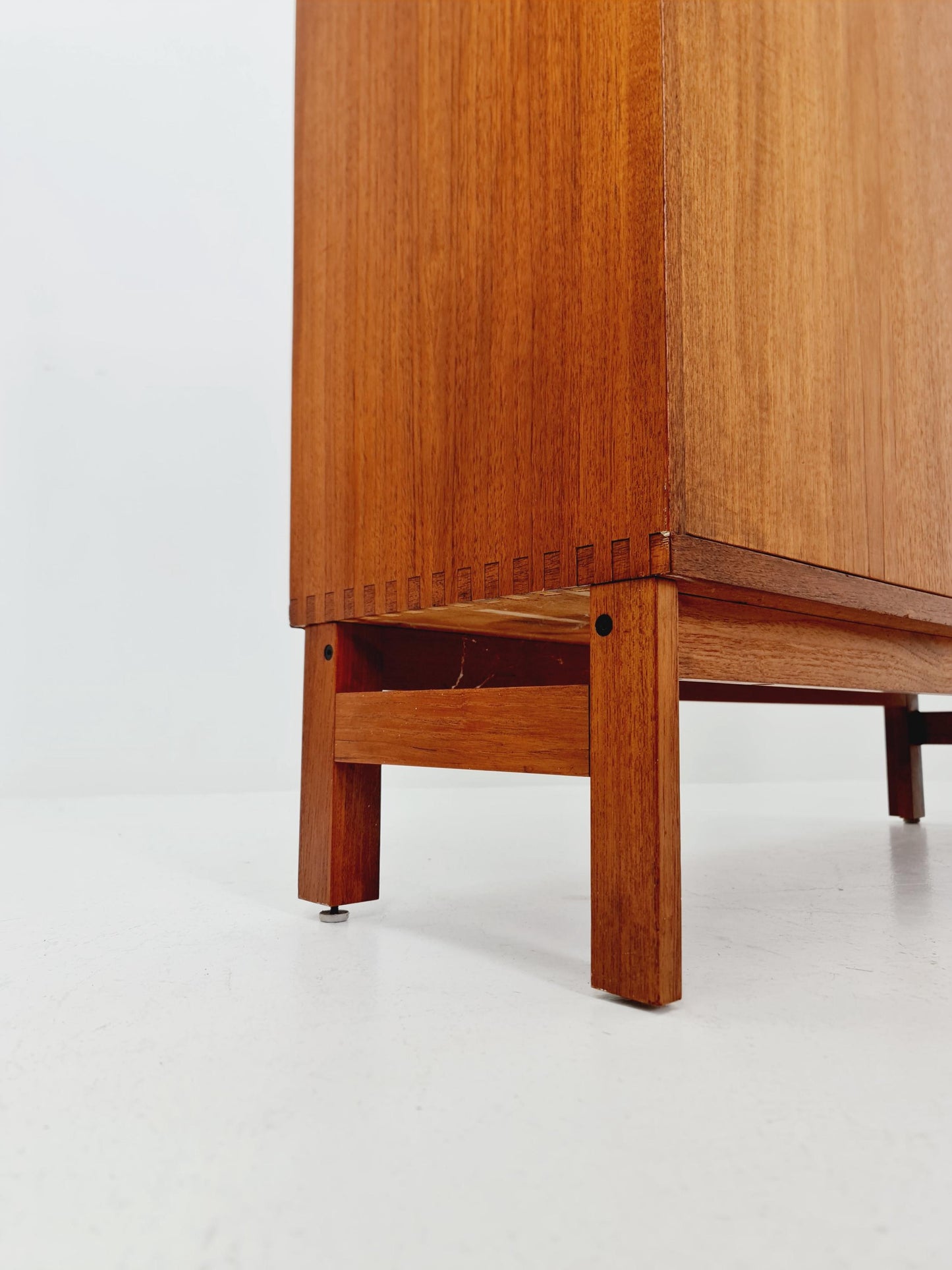 Vintage teak danish Highboard /chest of drawers By Bräntorps Fiesta library , 1960s