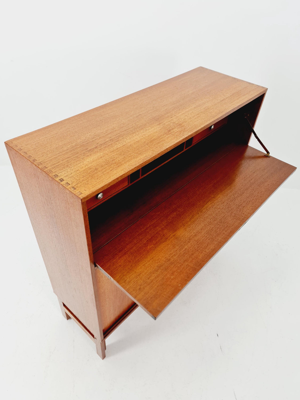 Vintage teak danish Highboard /Secretary By Bräntorps Fiesta library , 1960s