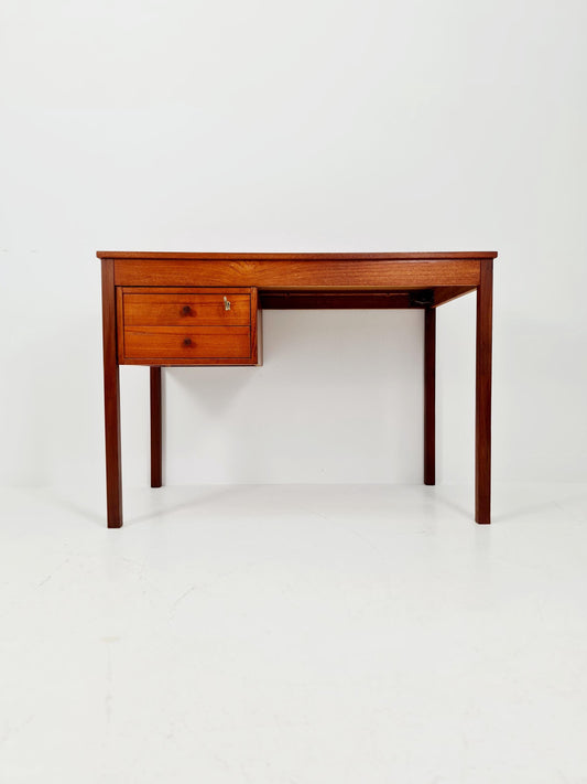 Midcentury Danish Teak Desk by Domino mobler, 1960s