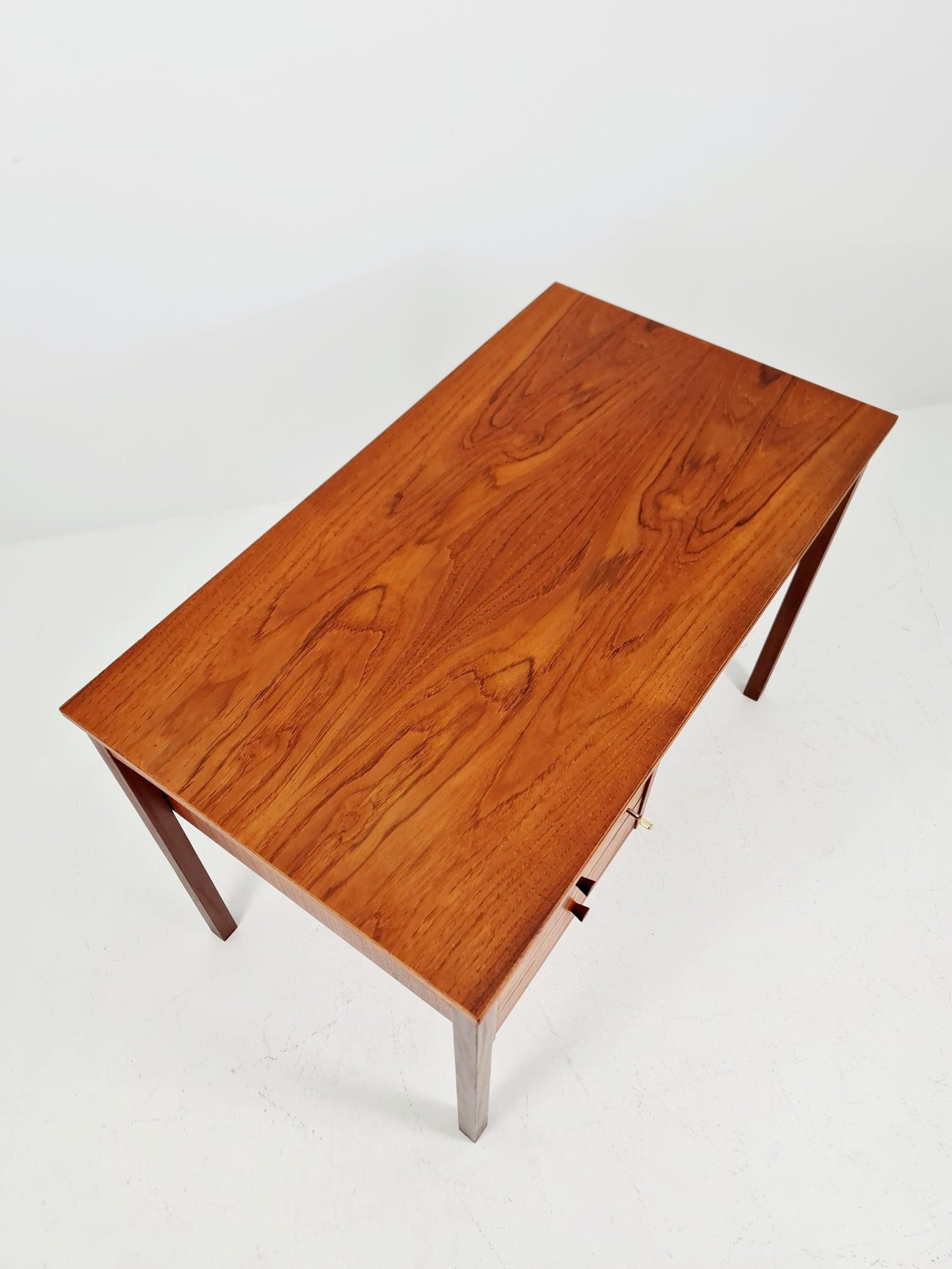 Midcentury Danish Teak Desk by Domino mobler, 1960s