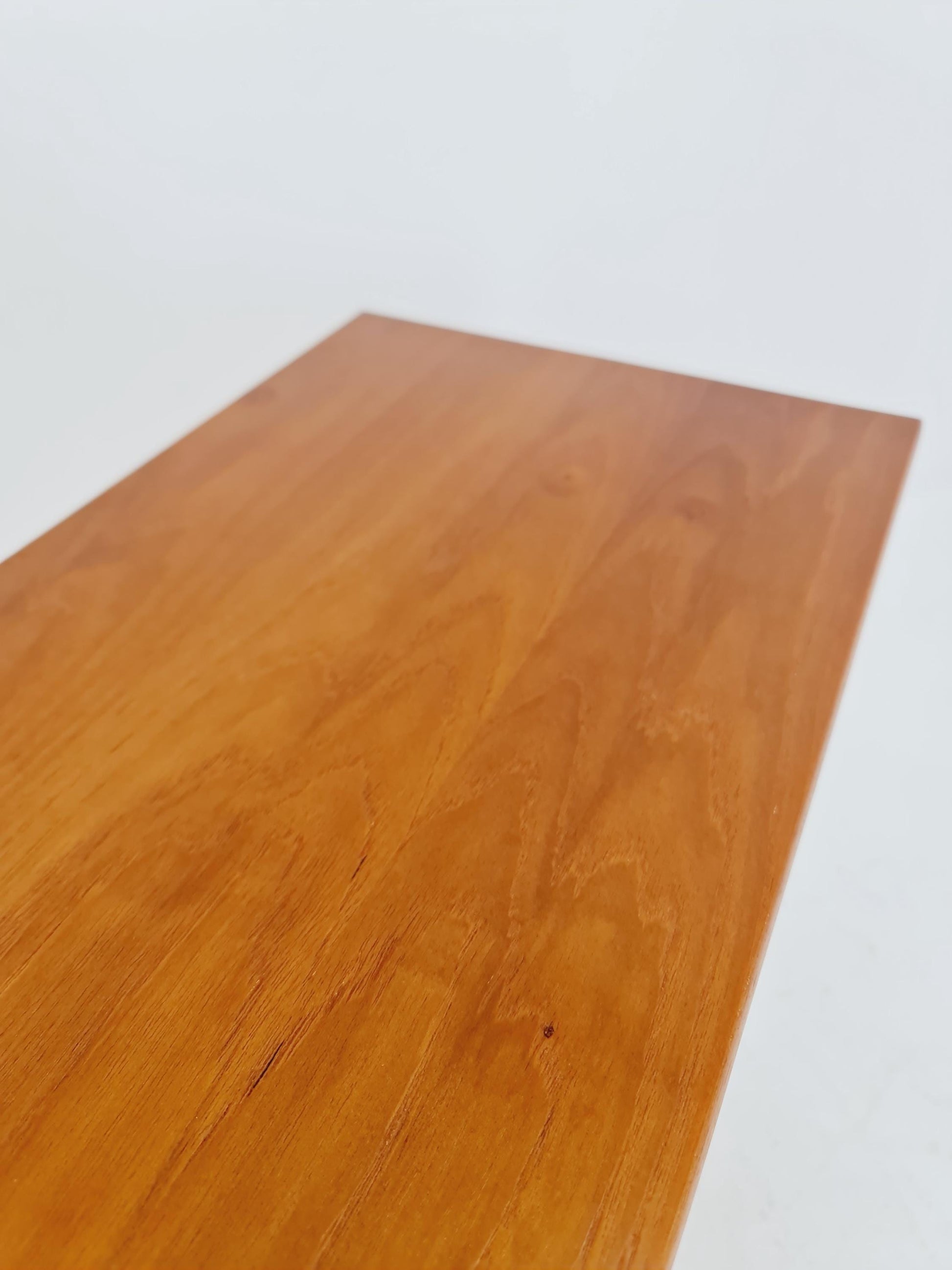 Midcentury vintage teak danish cabinet book case, 1960s