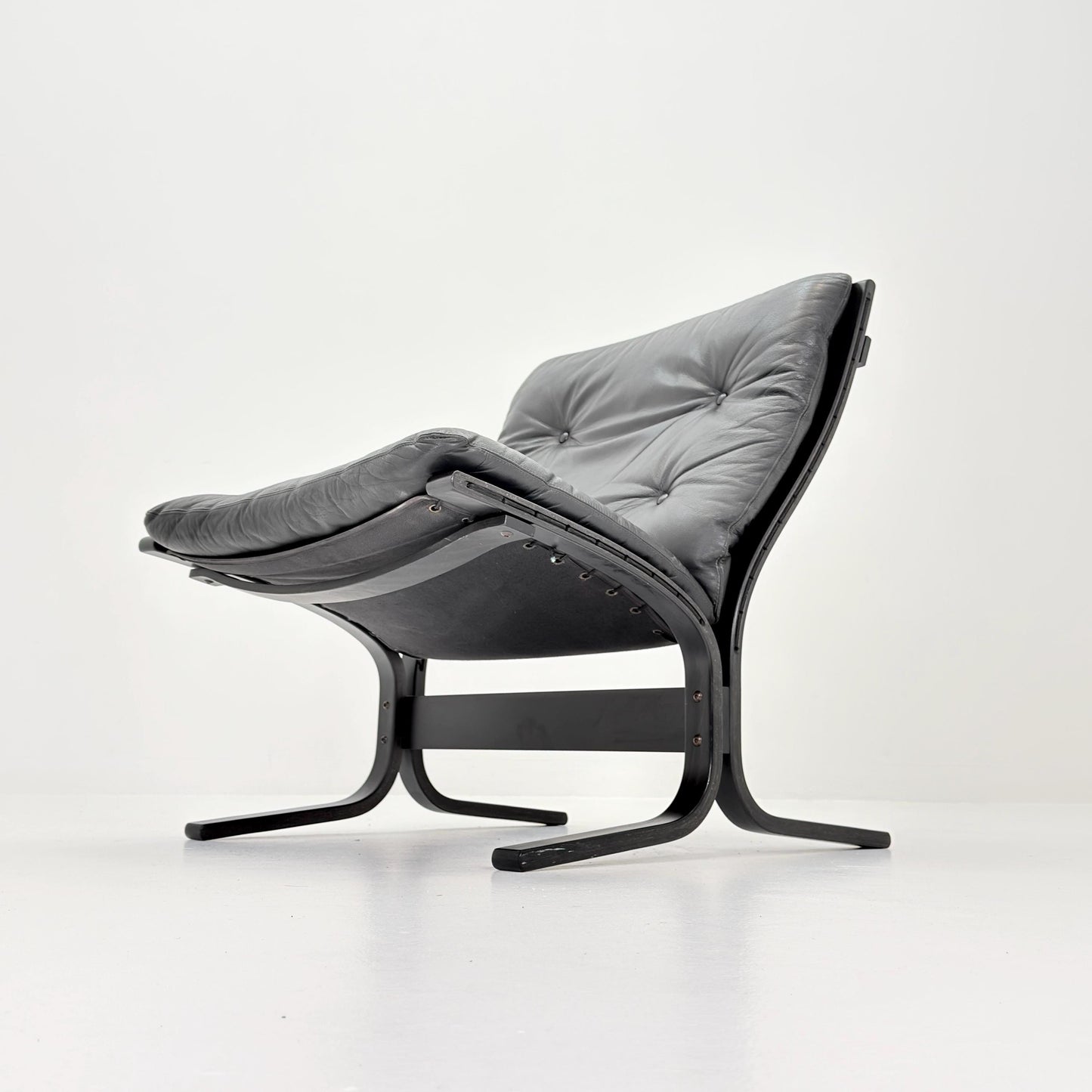 1 of 4 Mid-Century Norwegian Siesta Chair | Black Edition | Ingmar Relling for Westnofa, 1960s