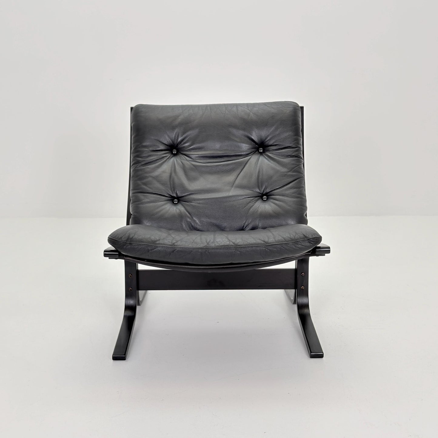 1 of 4 Mid-Century Norwegian Siesta Chair | Black Edition | Ingmar Relling for Westnofa, 1960s