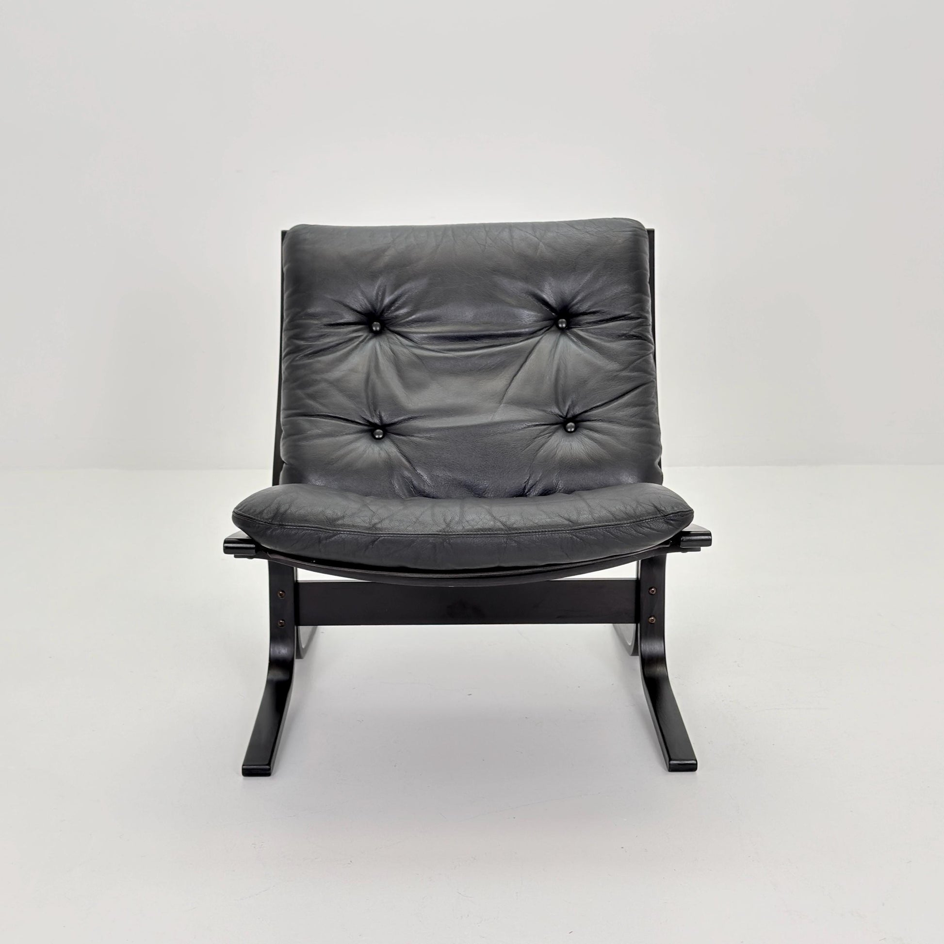 1 of 4 Mid-Century Norwegian Siesta Chair | Black Edition | Ingmar Relling for Westnofa, 1960s