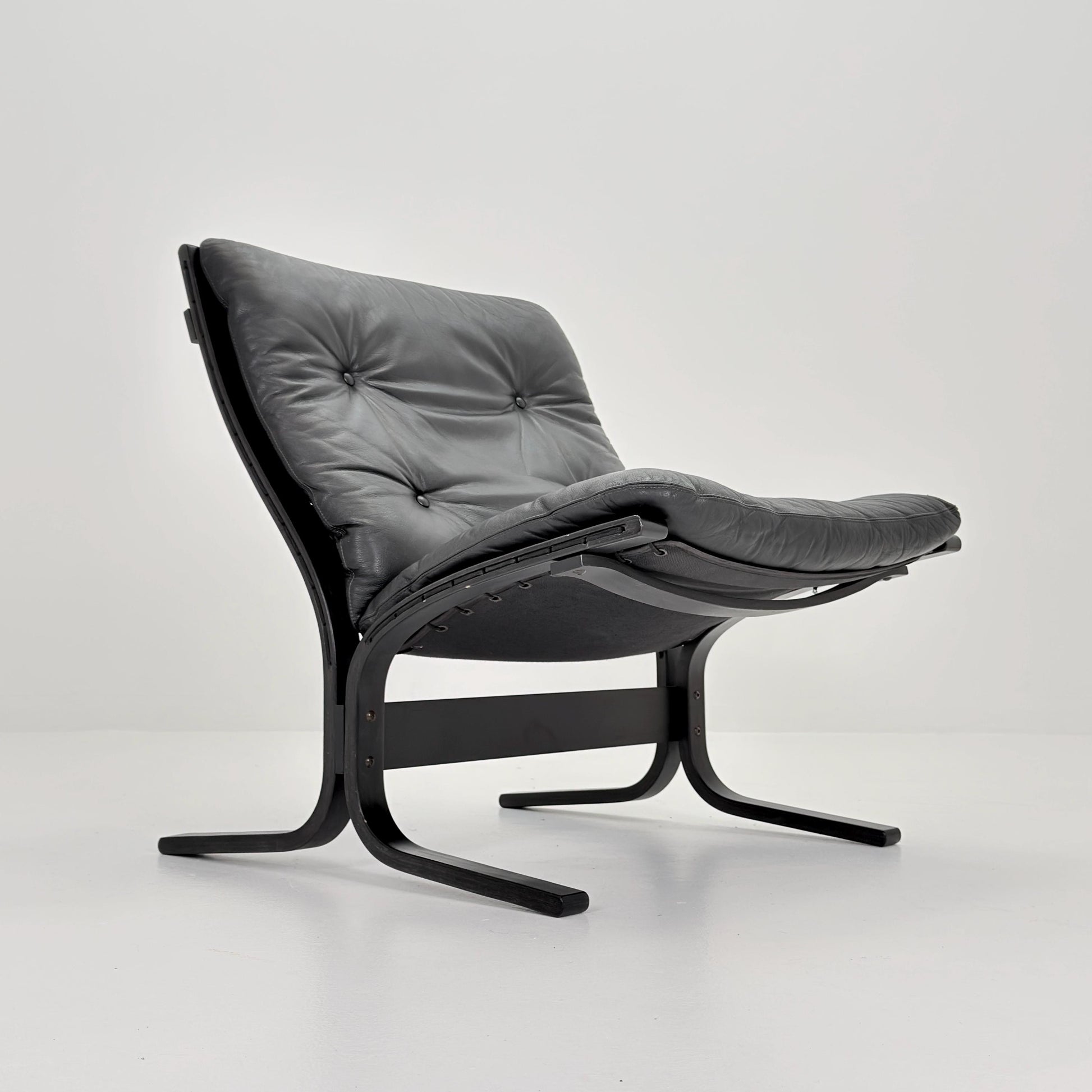 1 of 4 Mid-Century Norwegian Siesta Chair | Black Edition | Ingmar Relling for Westnofa, 1960s