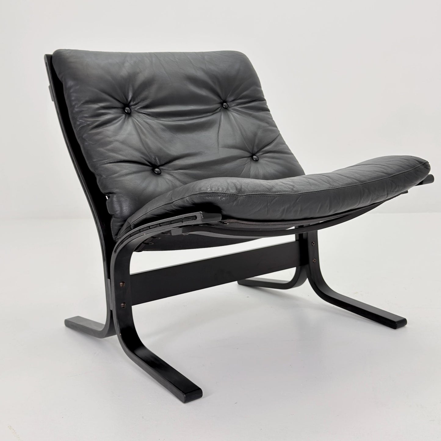 1 of 4 Mid-Century Norwegian Siesta Chair | Black Edition | Ingmar Relling for Westnofa, 1960s