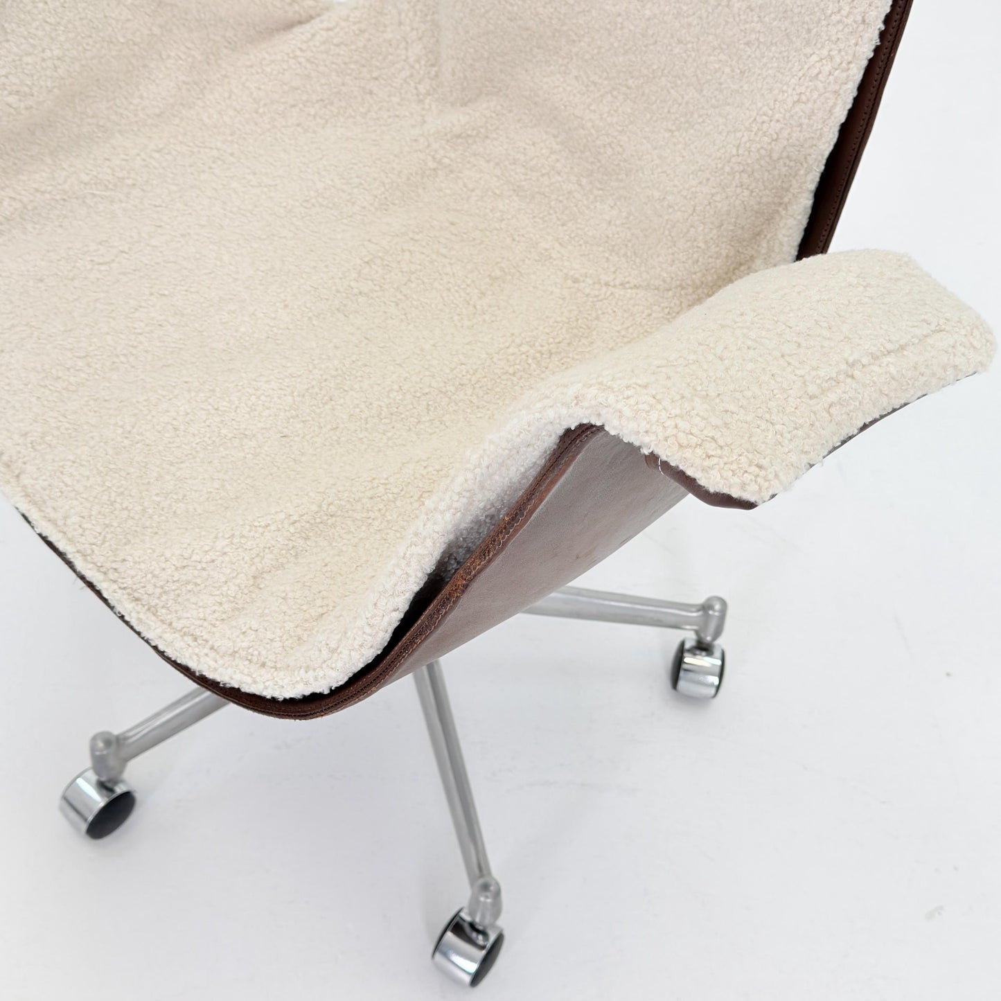 Mid centruy Tulip Desk Chair Modell 6725 by Preben Fabricius & Jørgen Kastholm – for Walter Knoll, 1960s by Kill
