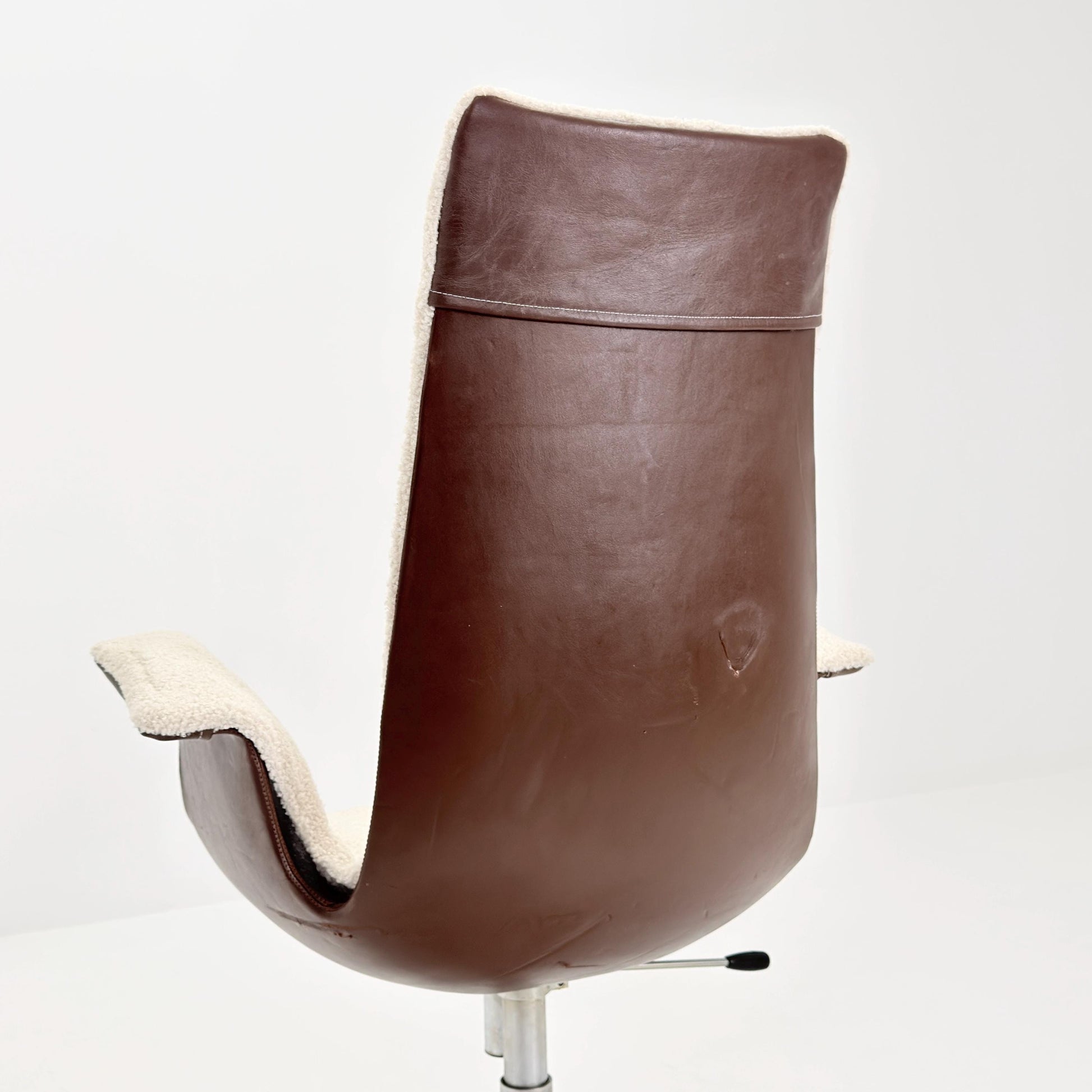 Mid centruy Tulip Desk Chair Modell 6725 by Preben Fabricius & Jørgen Kastholm – for Walter Knoll, 1960s by Kill