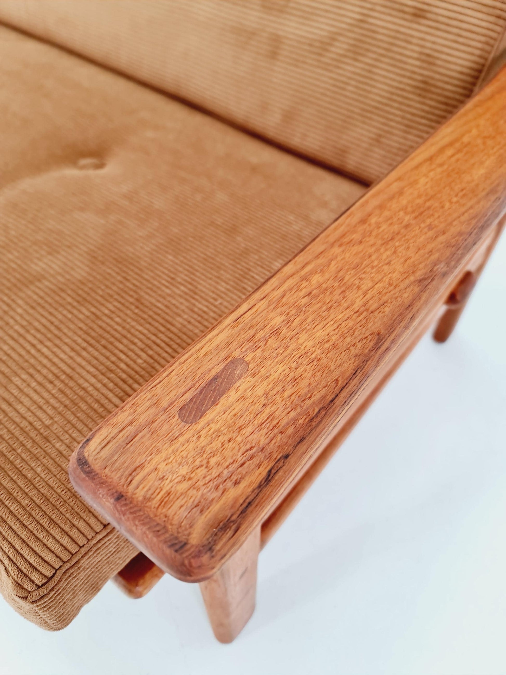 Mid-century Rare Danish teak lounge sofa 3 -Seater ,By Silkborg 1970s