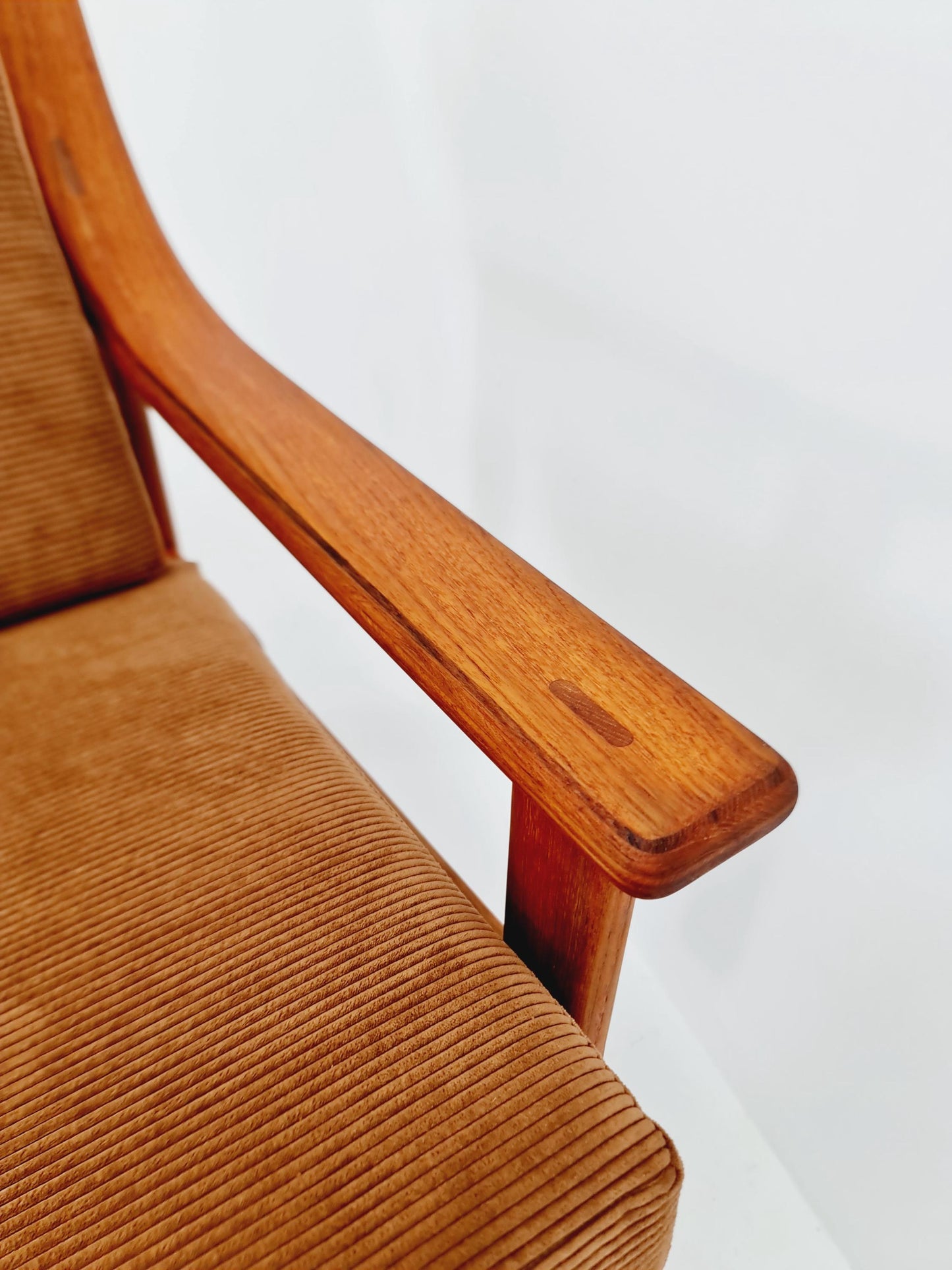 Mid-century Rare Danish teak lounge sofa 3 -Seater ,By Silkborg 1970s