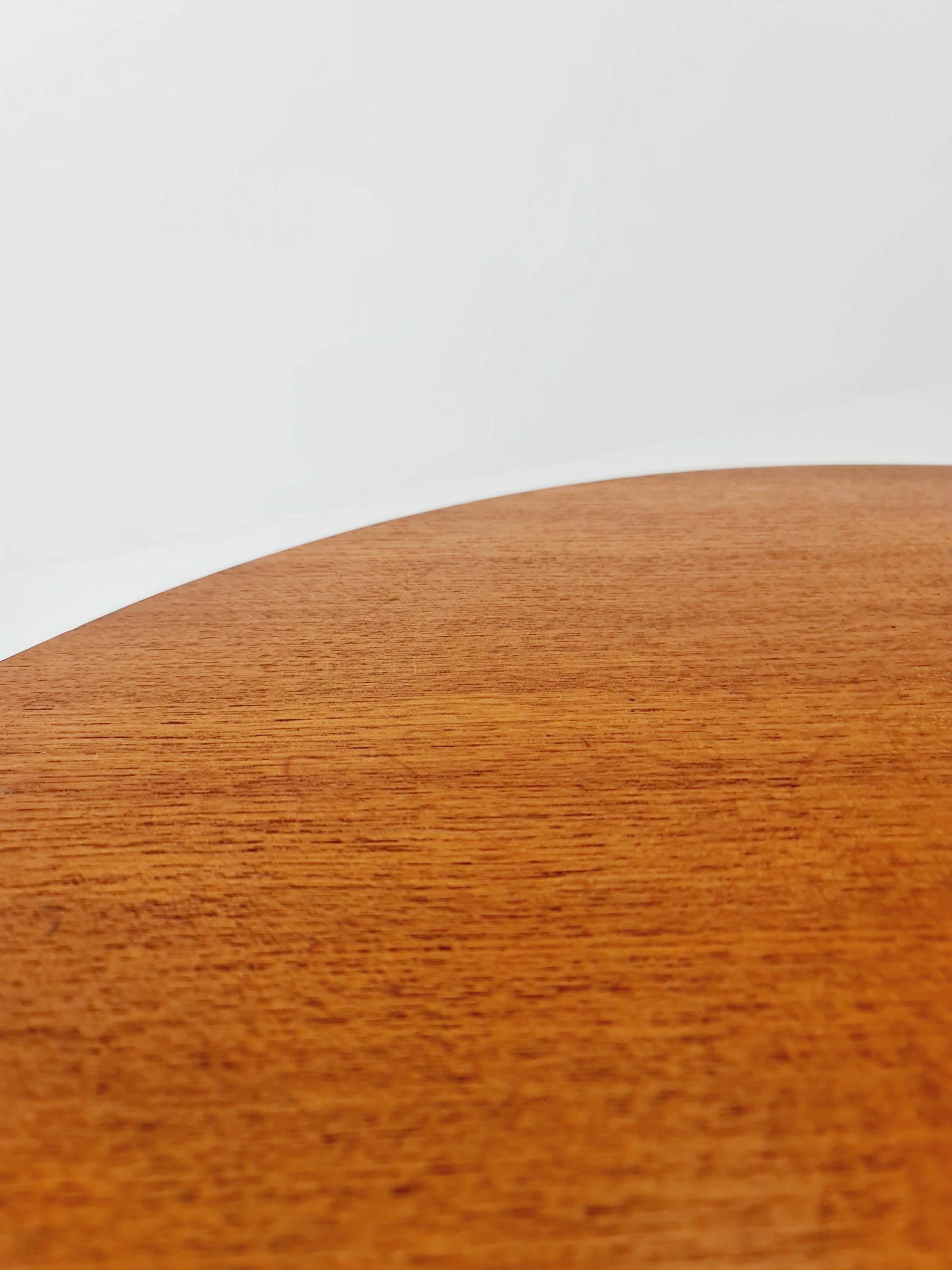 vintage teak & chrome coffee table 1970s