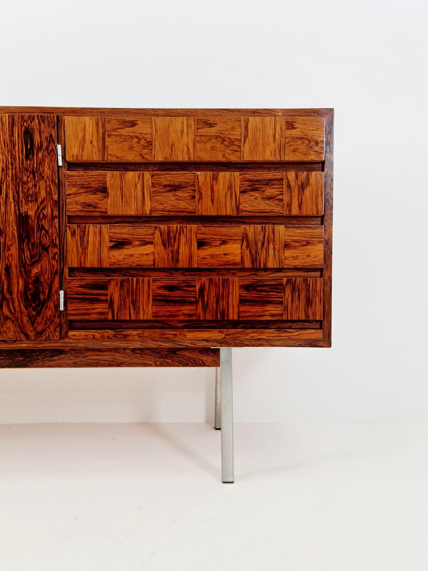 Rare Mid Century Modern Rosewwod German Sideboard, 1960s