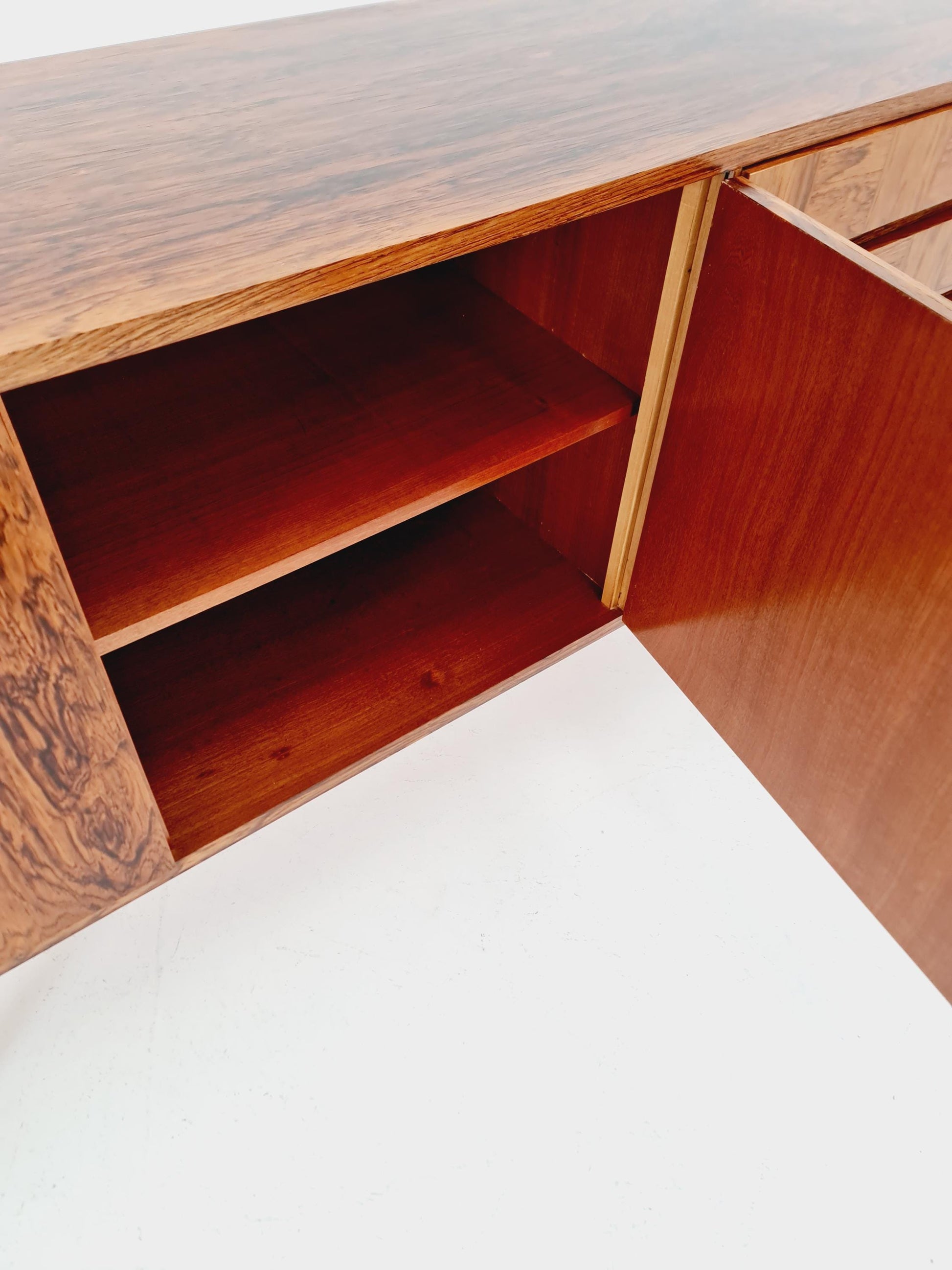 Rare Mid Century Modern Rosewwod German Sideboard, 1960s